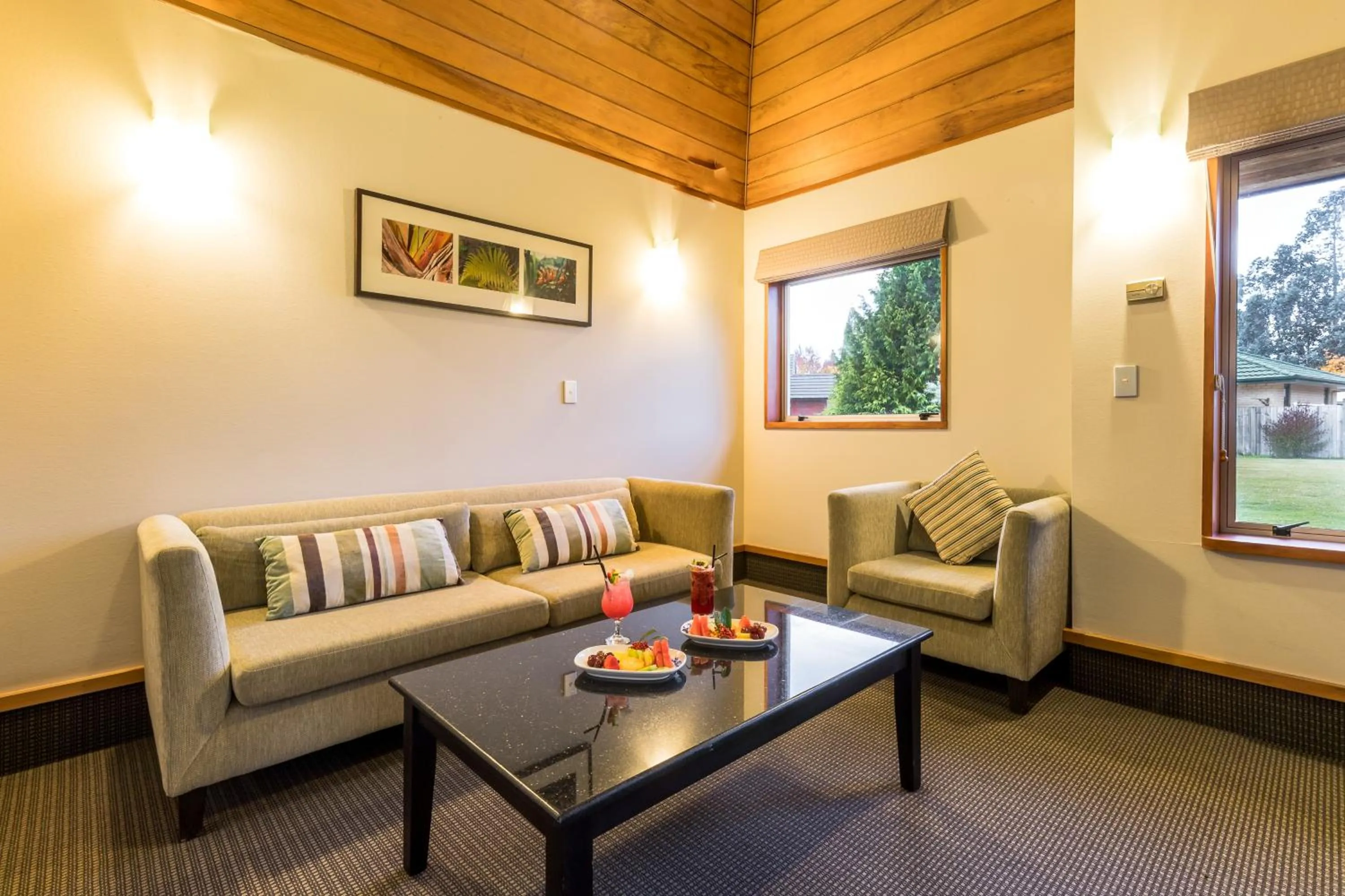 Seating area in Distinction Te Anau Hotel & Villas