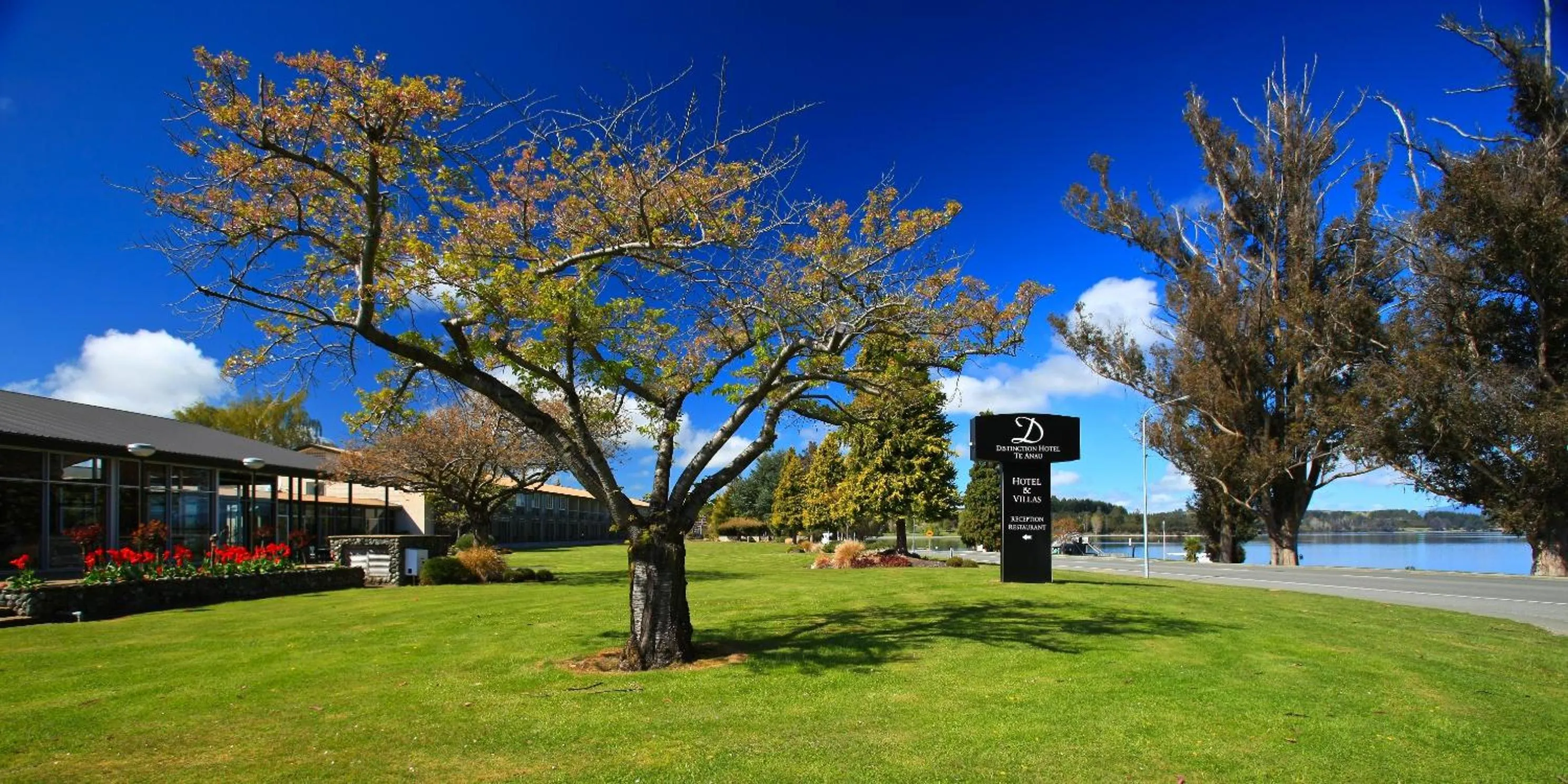 Facade/entrance in Distinction Te Anau Hotel & Villas