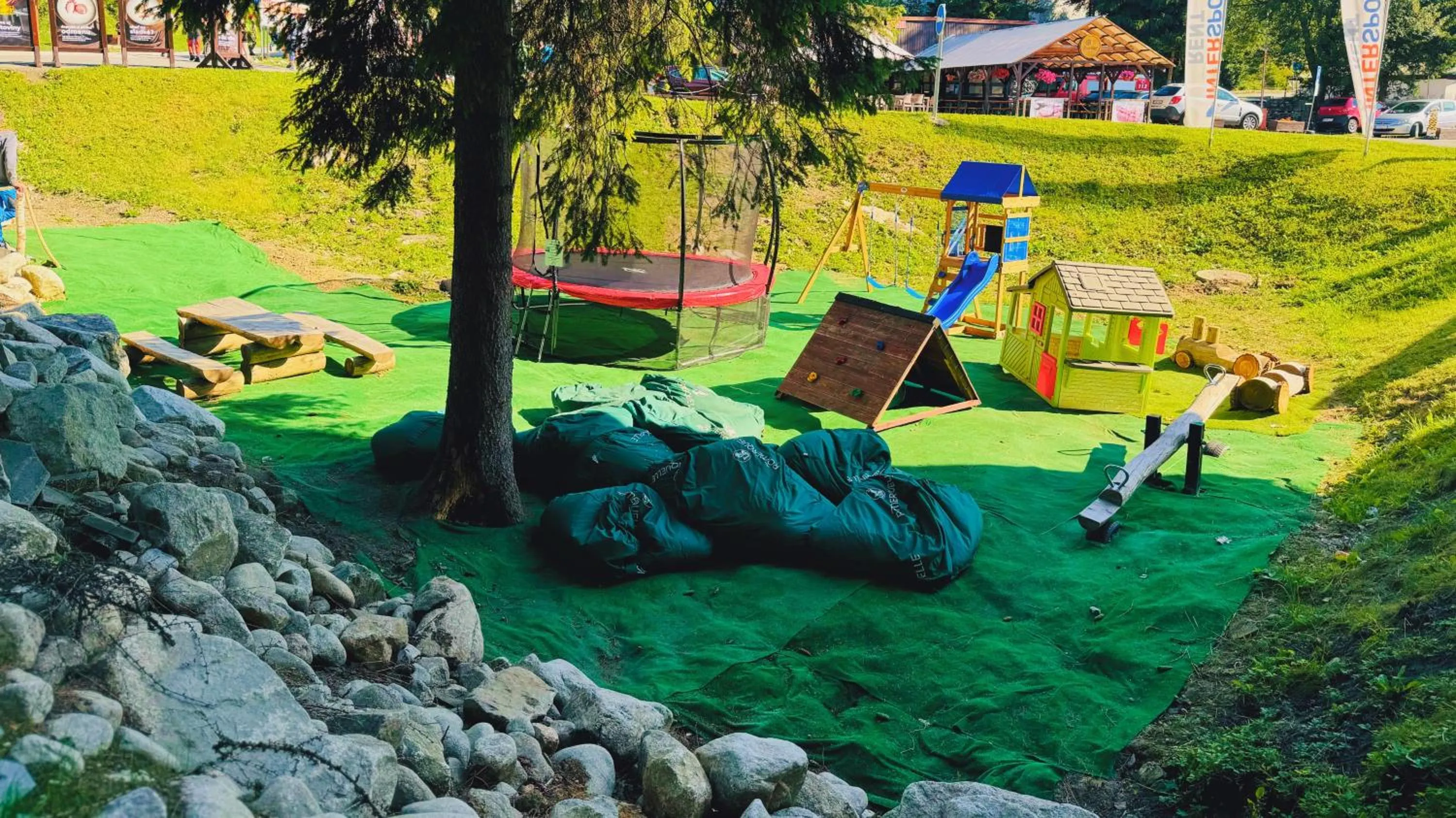 Children play ground in Hotel CROCUS