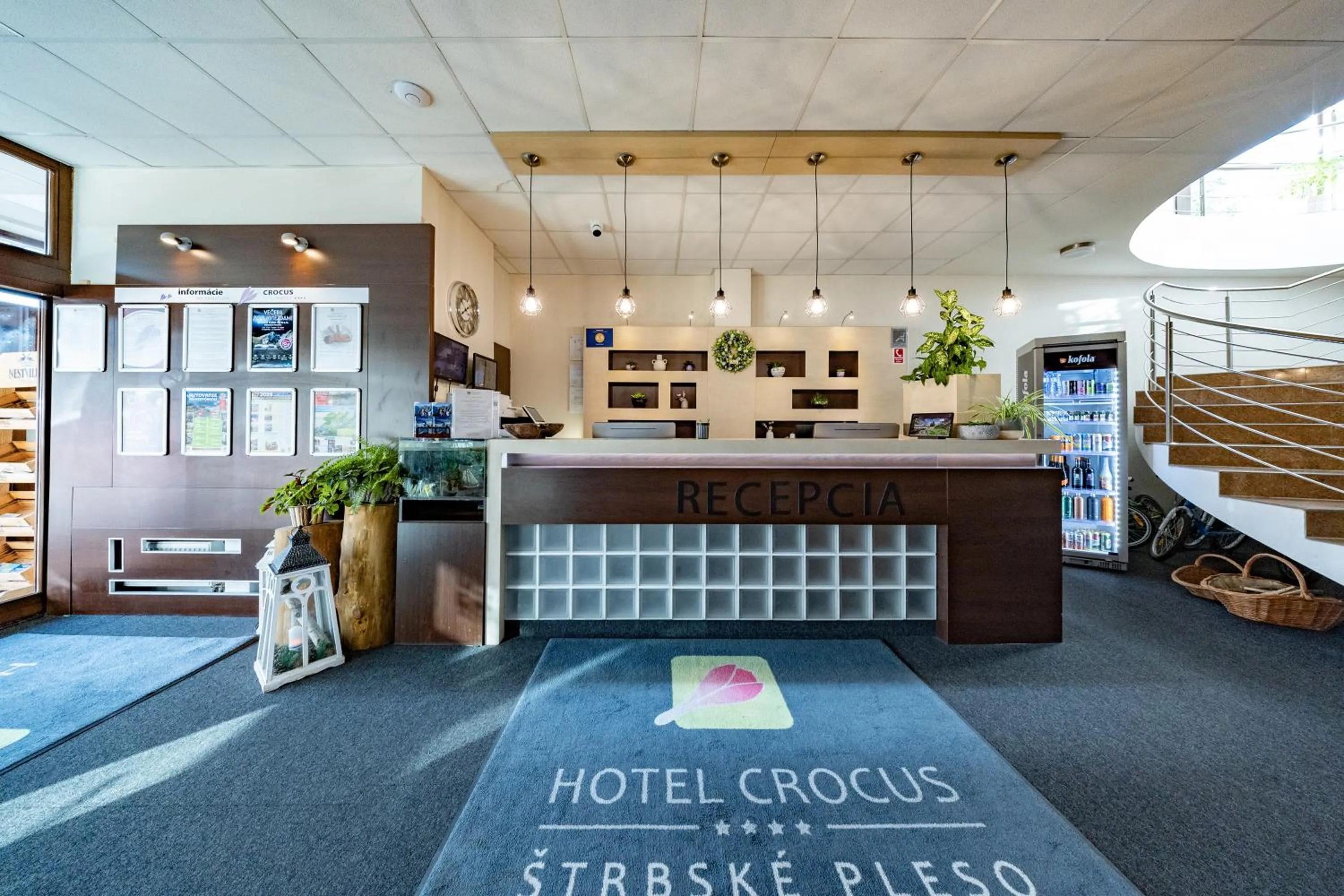 Lobby or reception in Hotel CROCUS