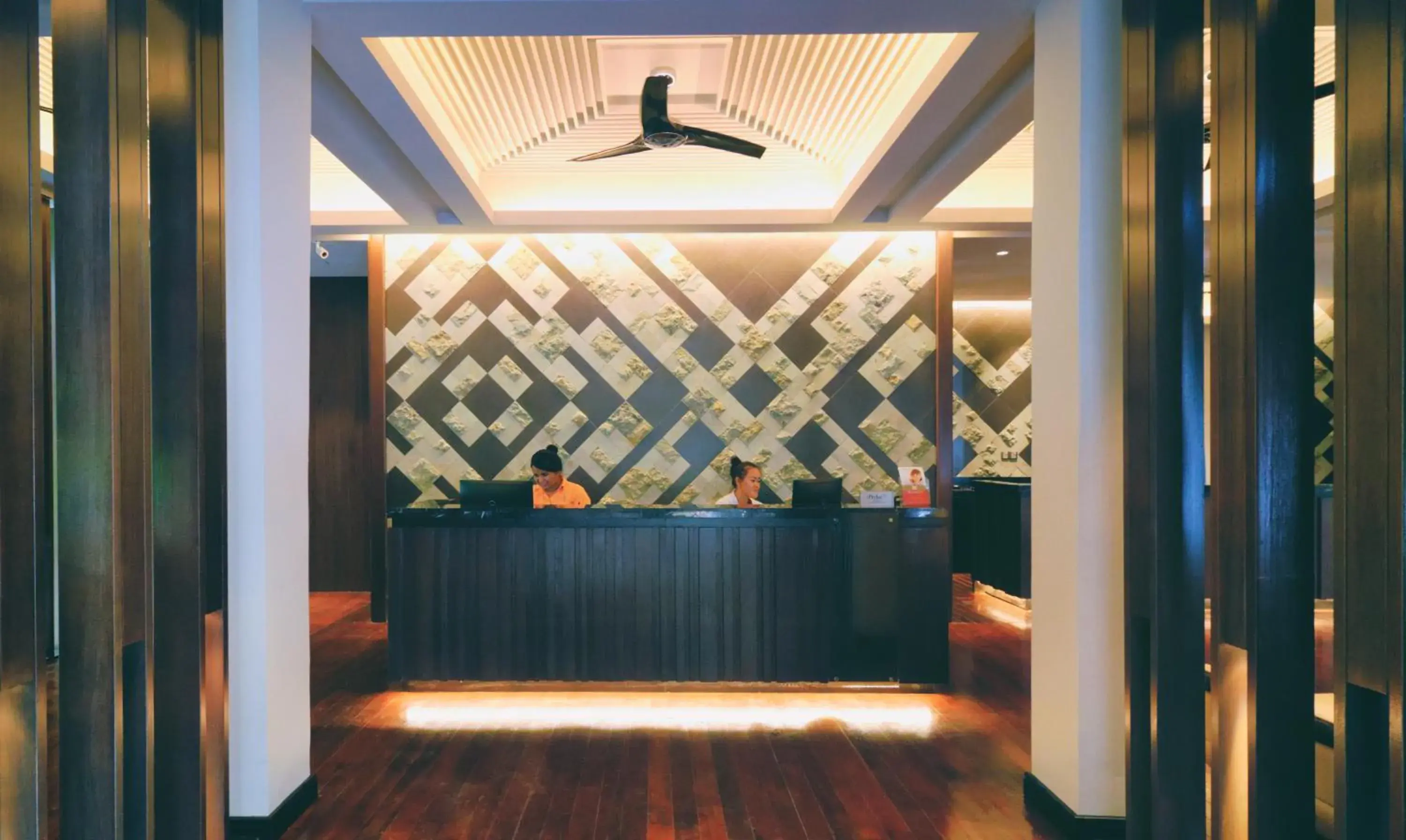 Lobby or reception in Bunga Raya Island Resort & Spa Lobby or reception in Bunga Raya Island Resort & Spa