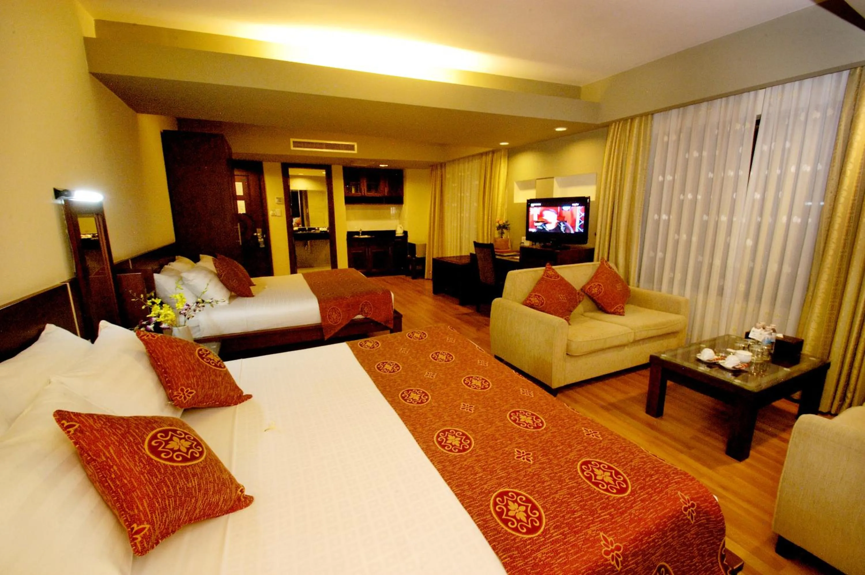Photo of the whole room, Bed in Asia Paradise Hotel