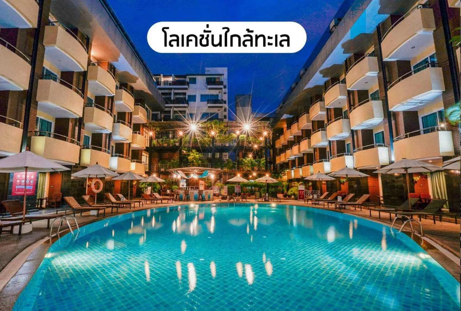 Property building in Baron Beach Hotel