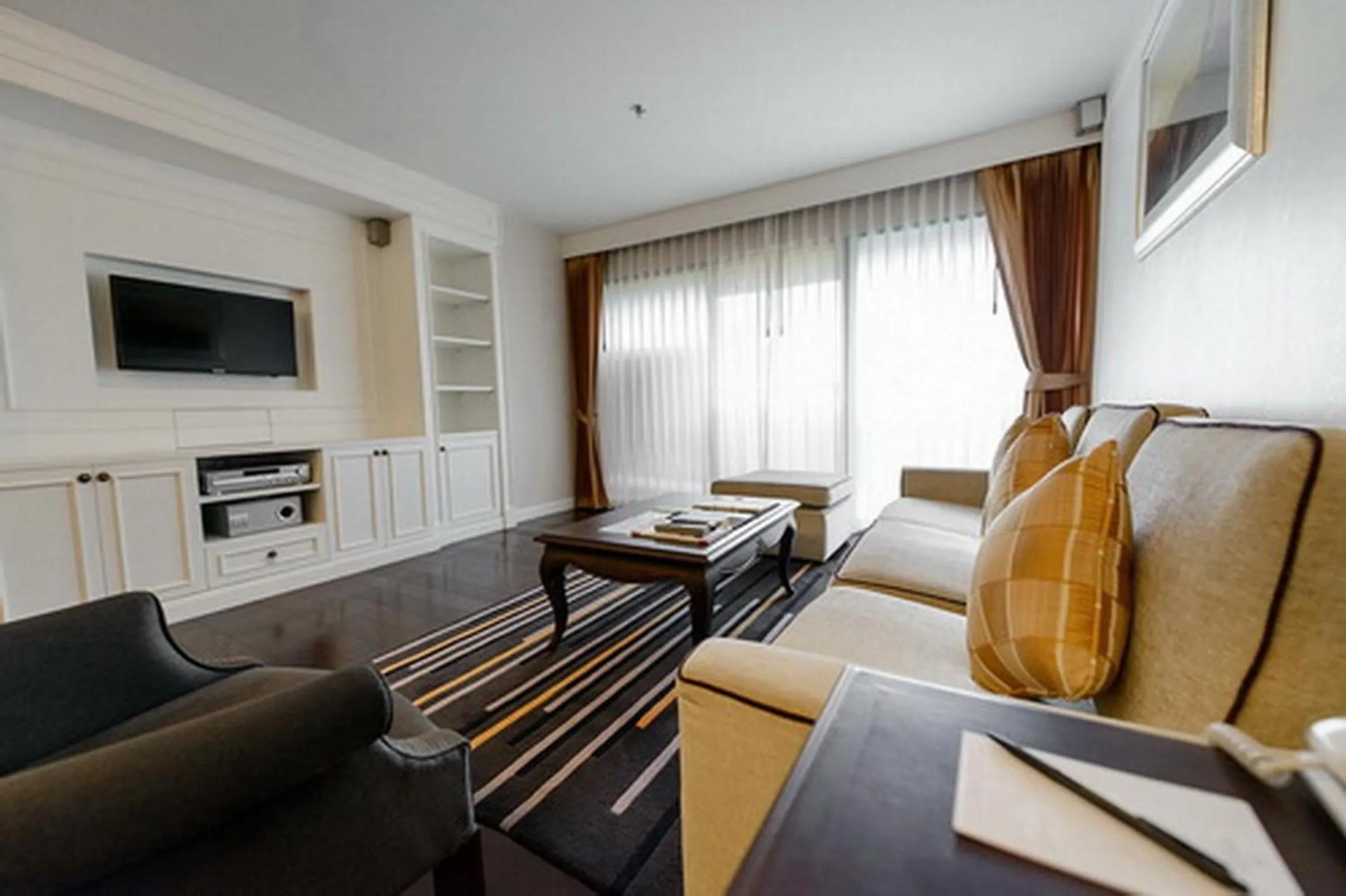 Living room in Bliston Suwan Park View