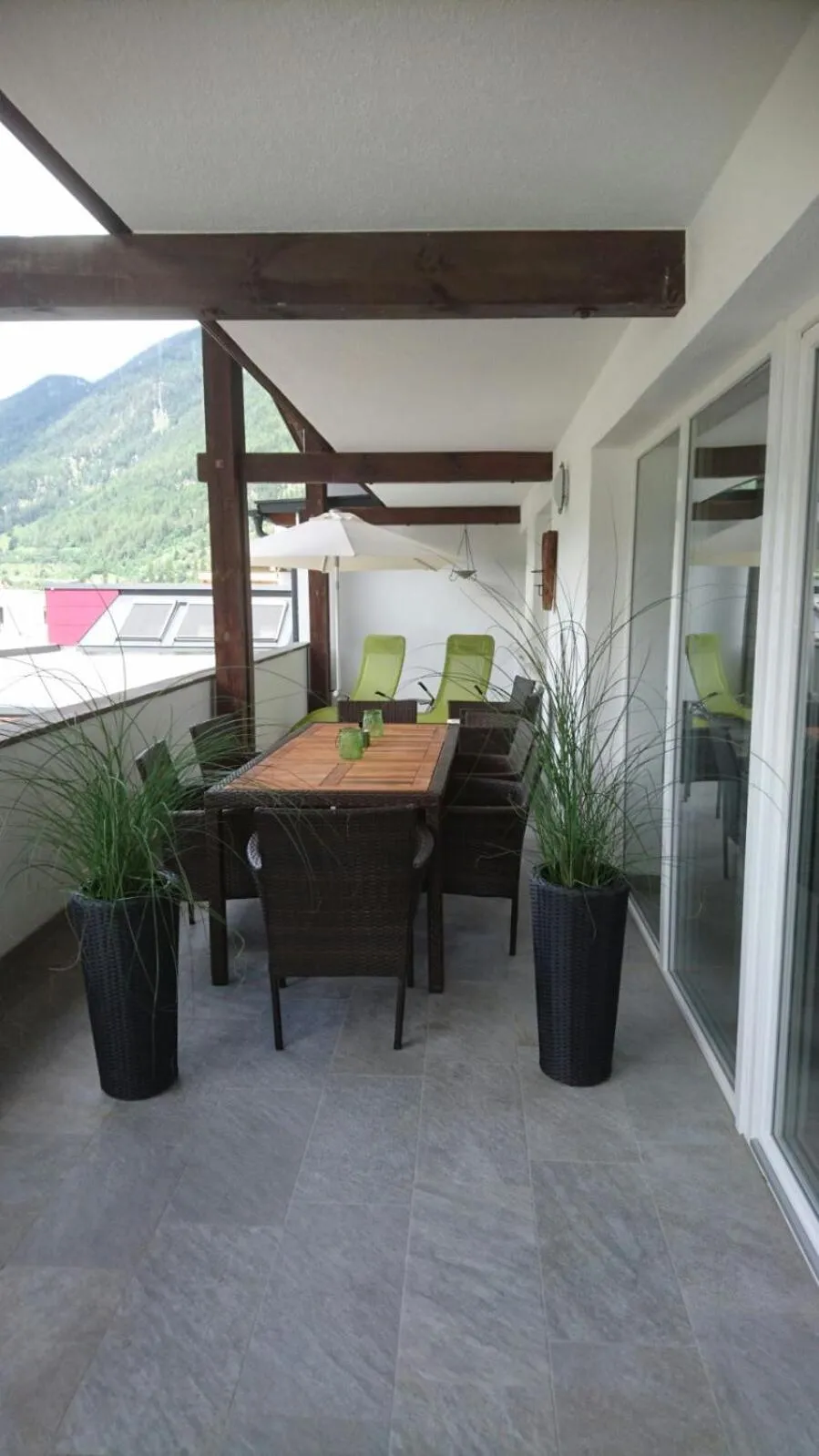 Balcony/Terrace in Inn-Apartments