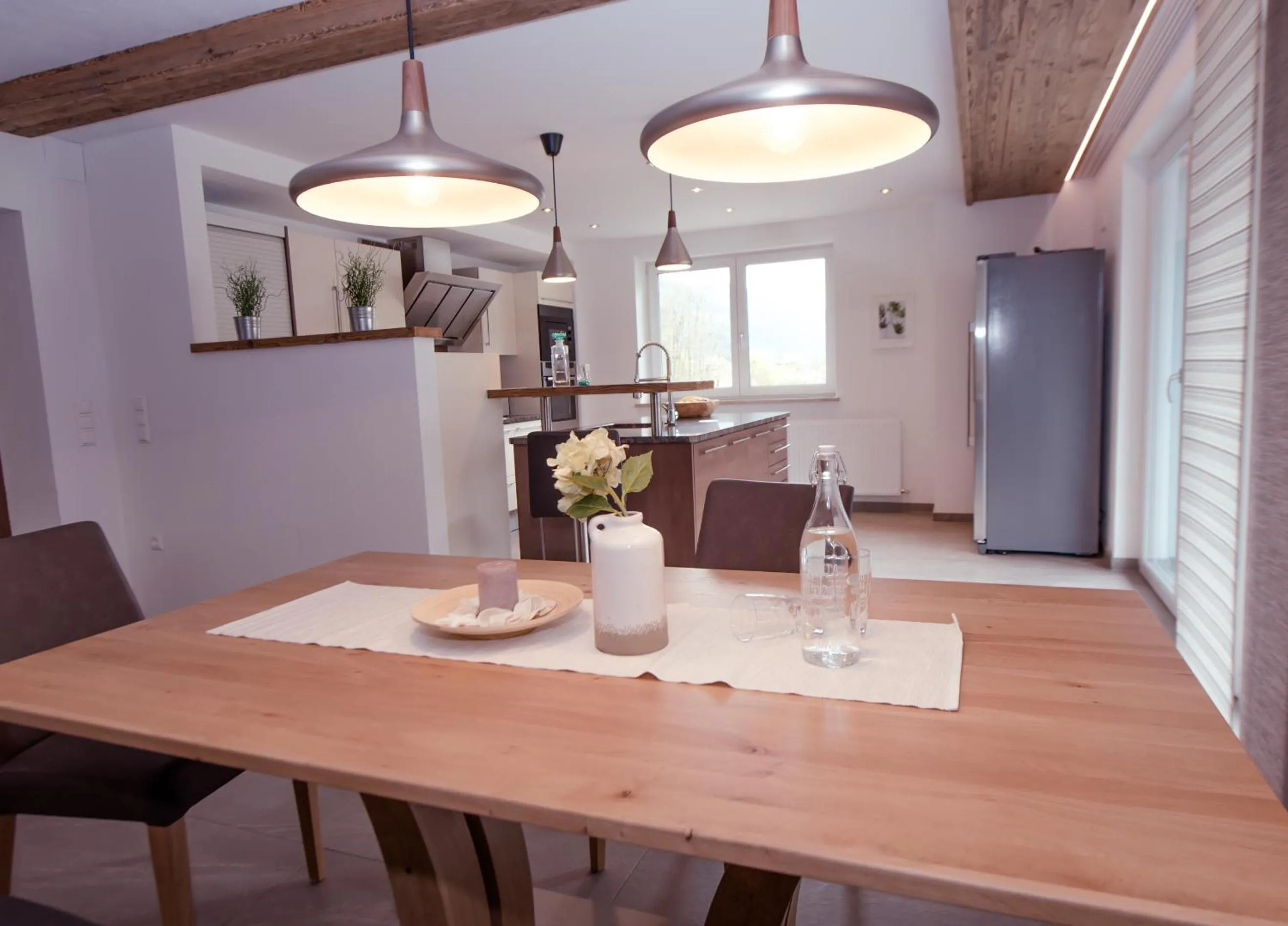 Dining area in Inn-Apartments