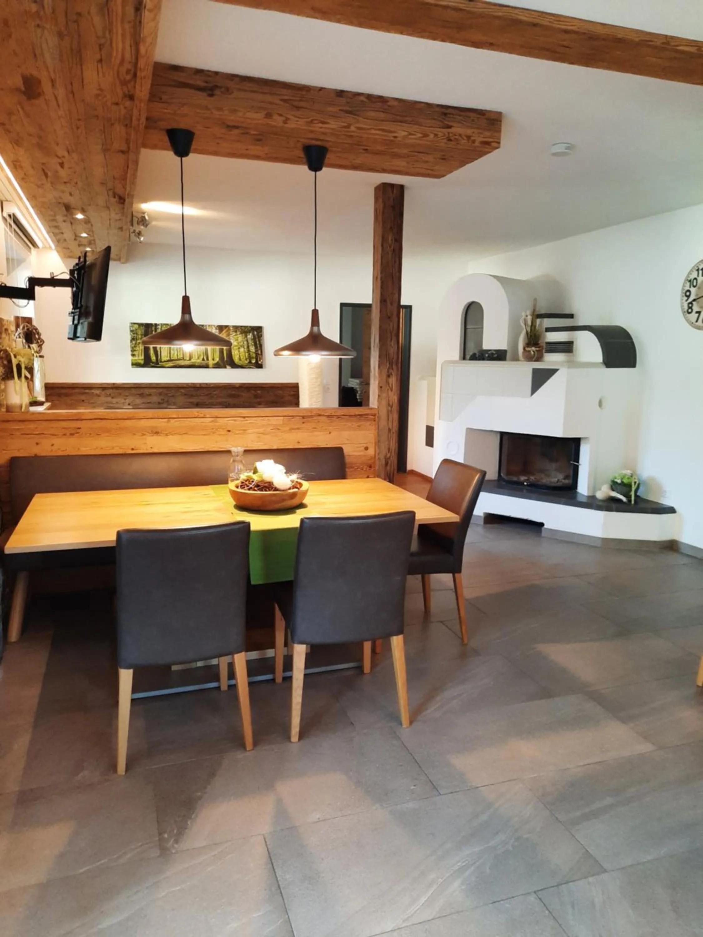 Dining area in Inn-Apartments