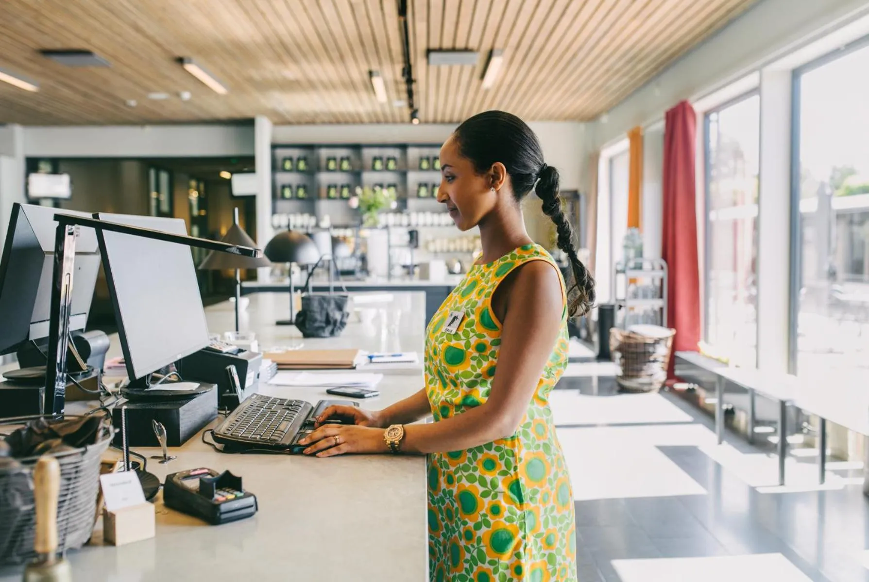 Lobby or reception in Sigtunahöjden Hotell & Konferens