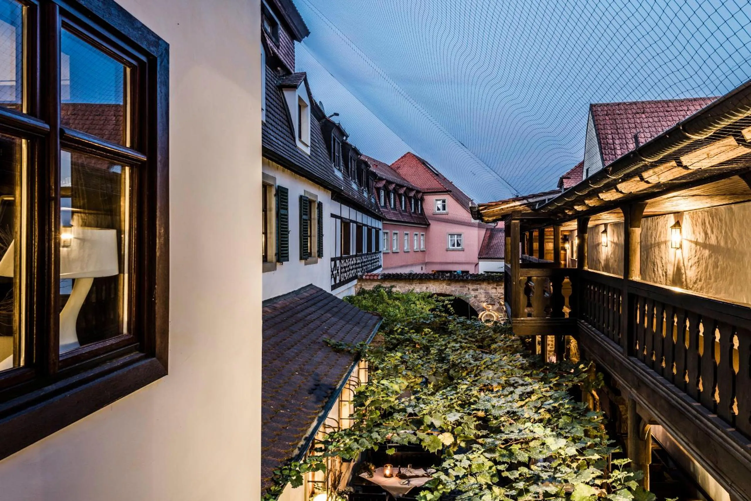 Balcony/Terrace in Romantik Hotel Zur Schwane