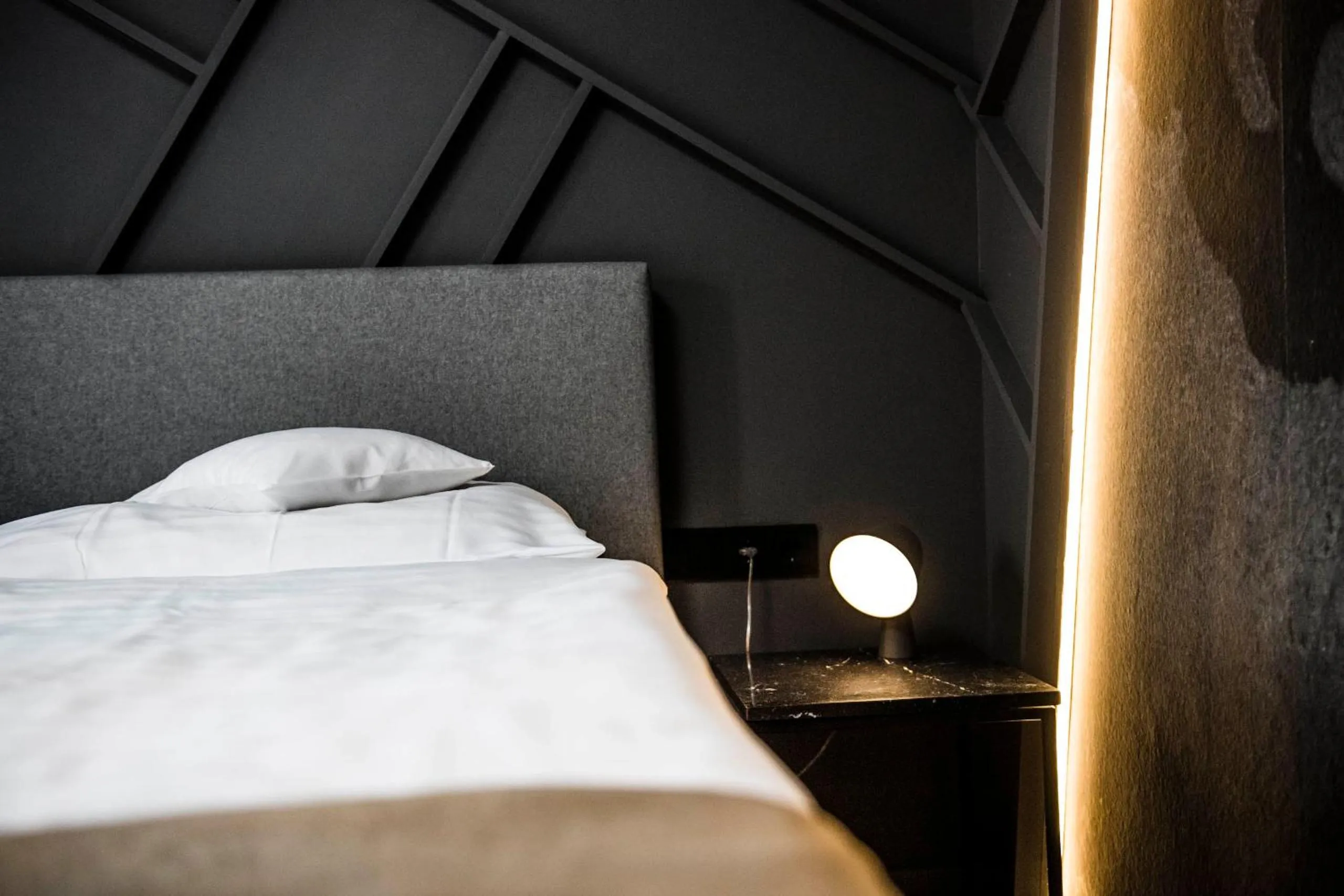 Bed in Romantik Hotel Zur Schwane