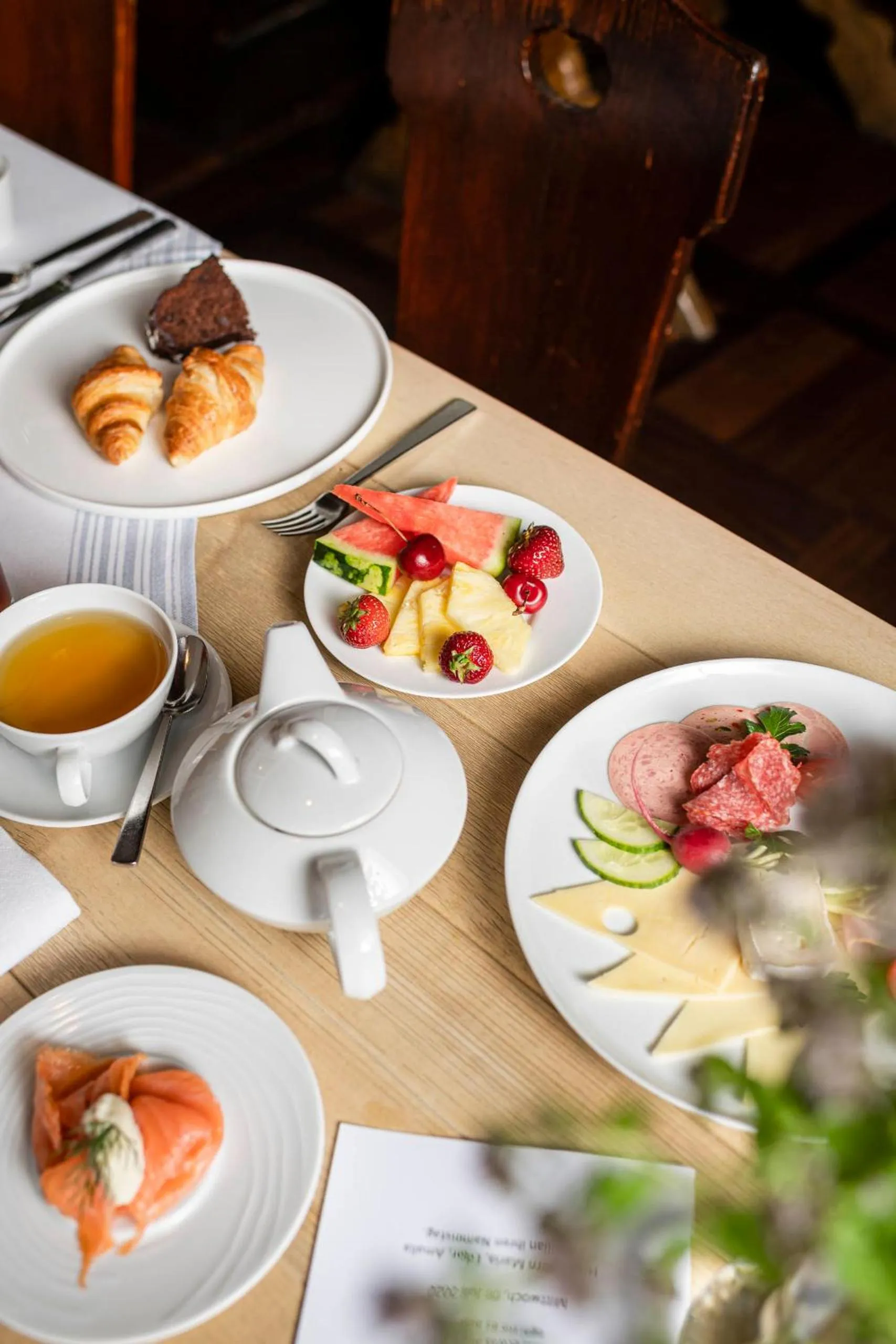 Breakfast in Romantik Hotel Zur Schwane