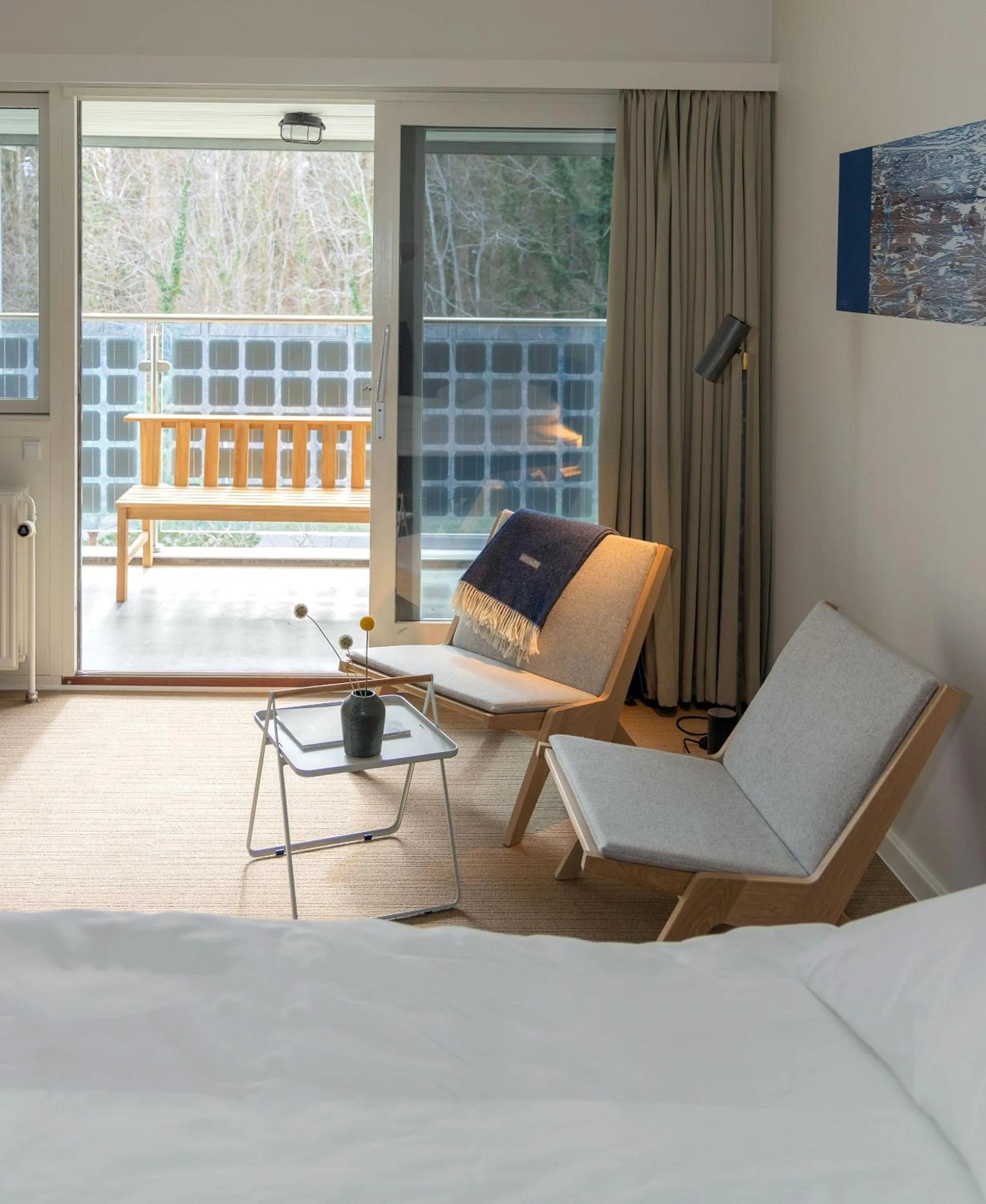 Seating area, Bed in Hotel GSH