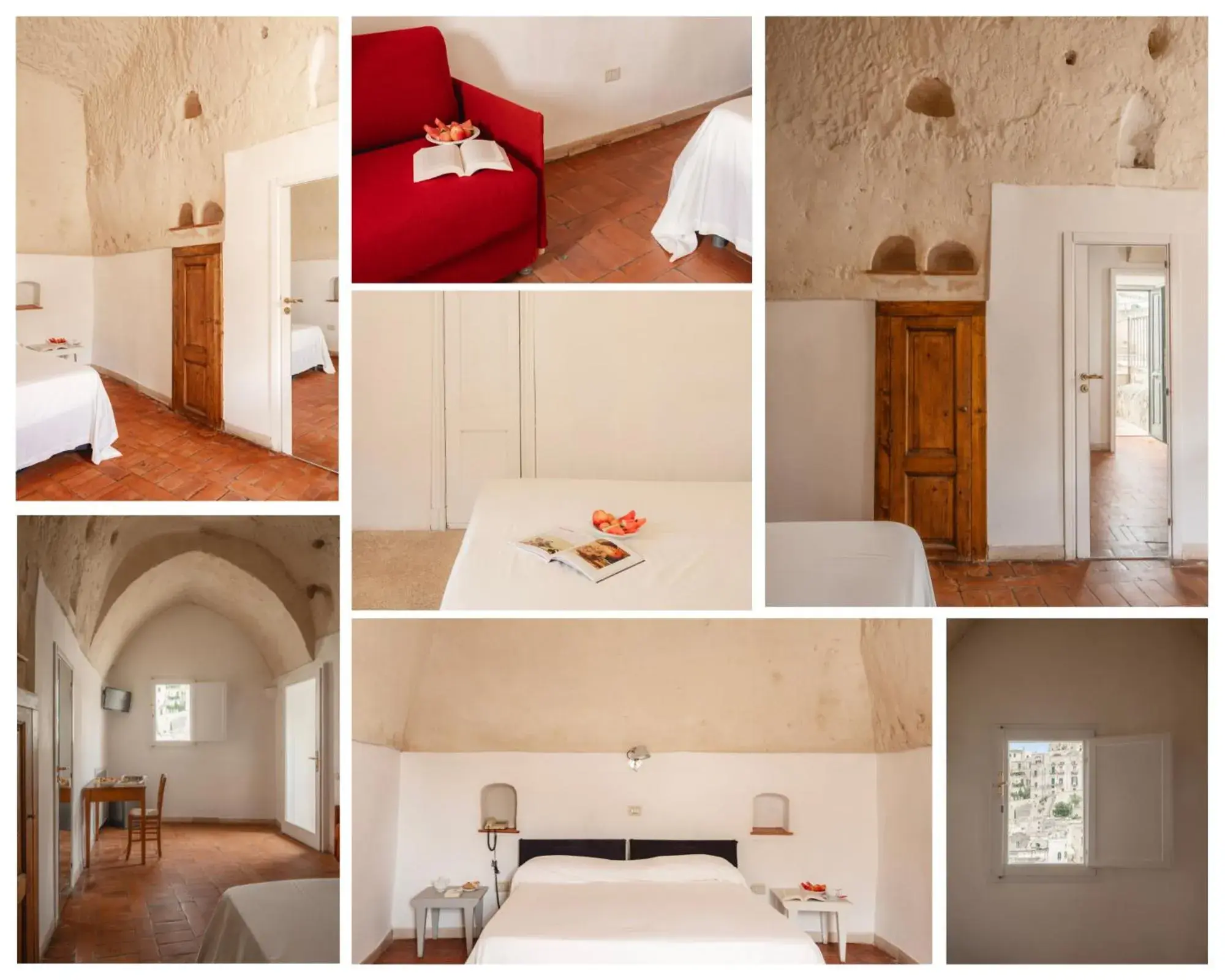 City view, Bed in Hotel Sassi City view, Bed in Hotel Sassi