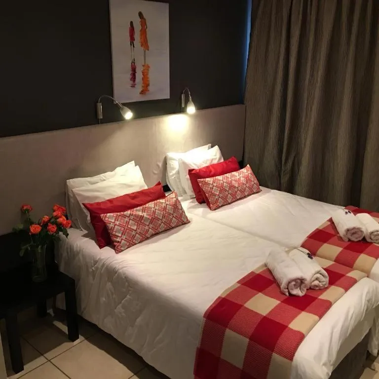 Bed in 3 Liebeloft Guest House