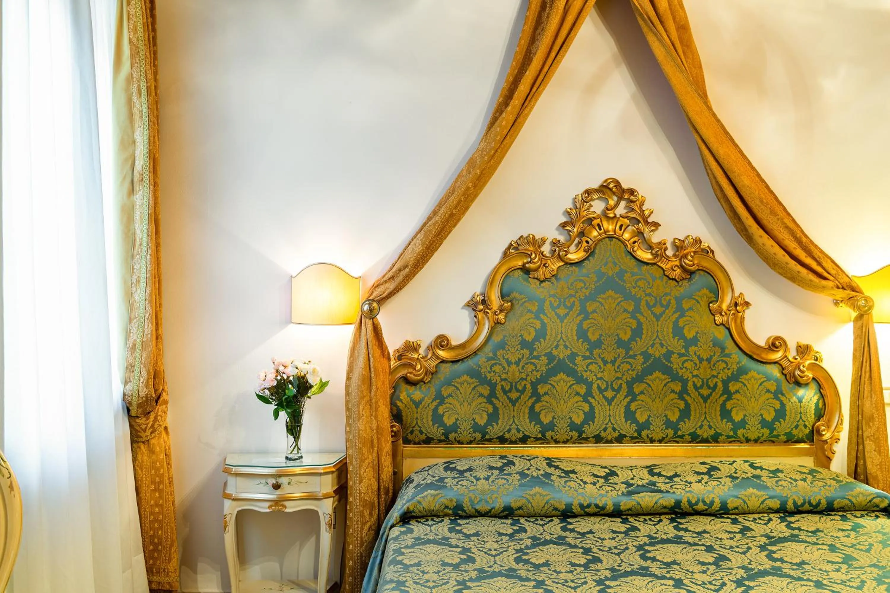 Bed in Hotel Al Vagon