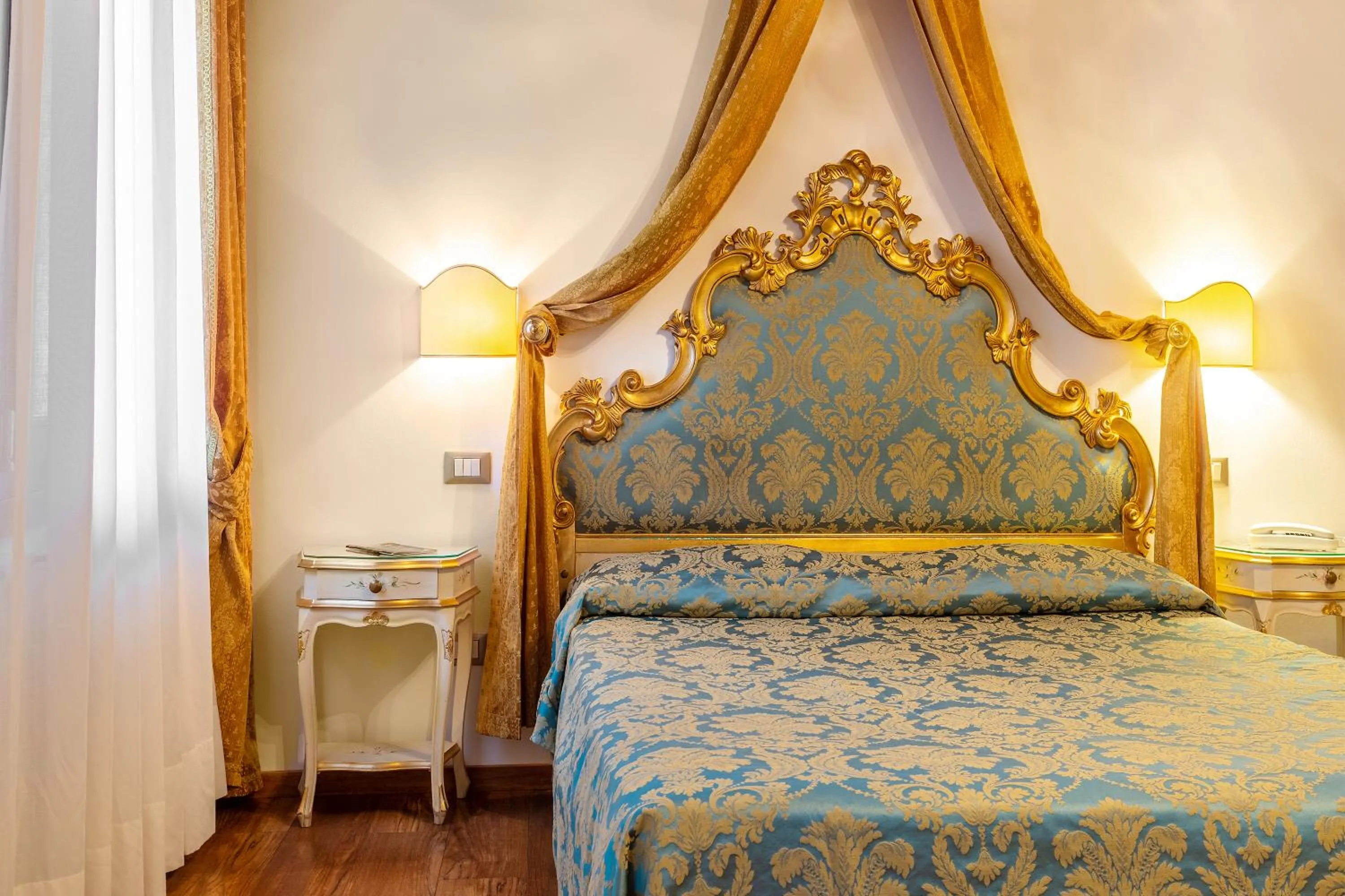 Bed in Hotel Al Vagon