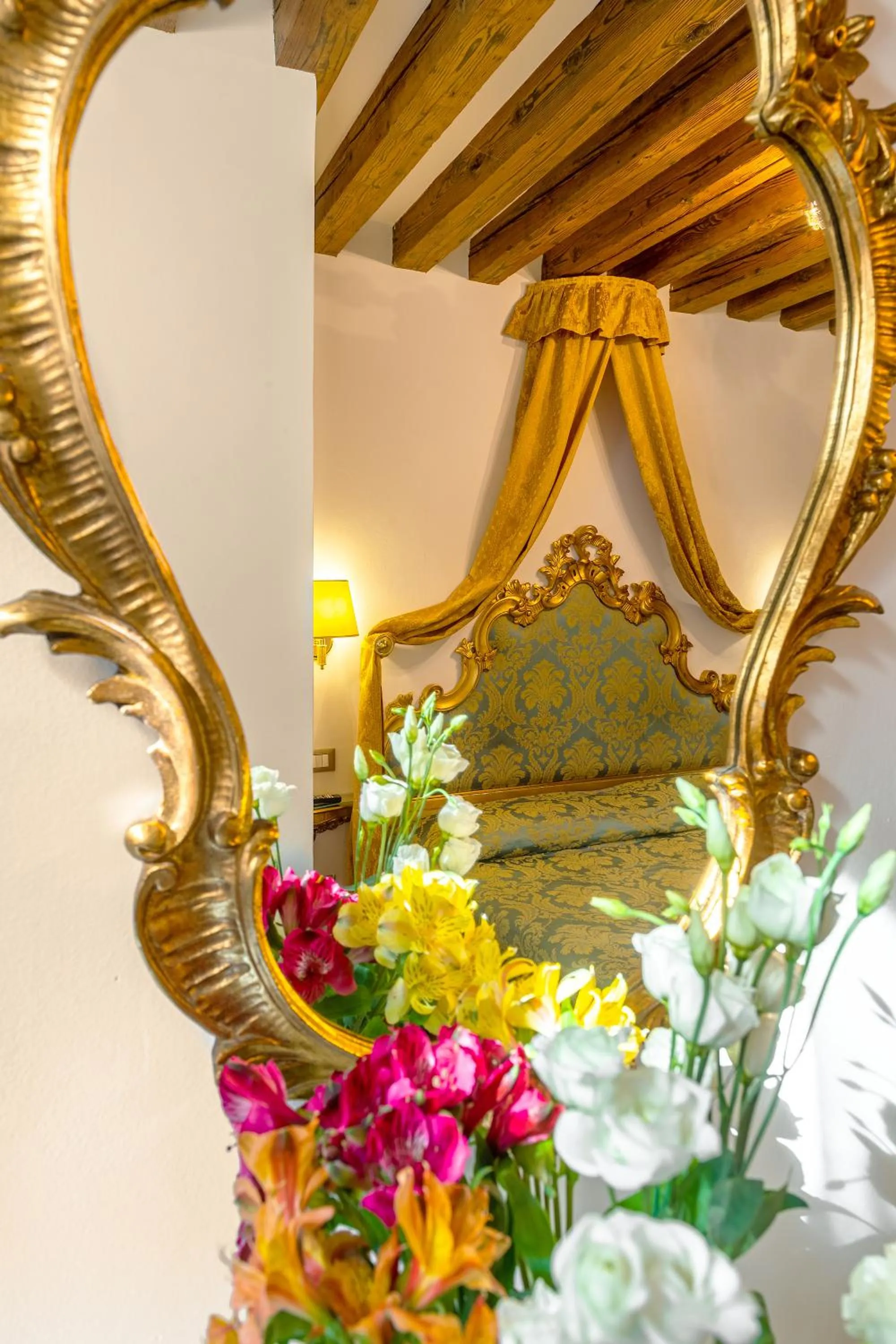 Bed in Hotel Al Vagon