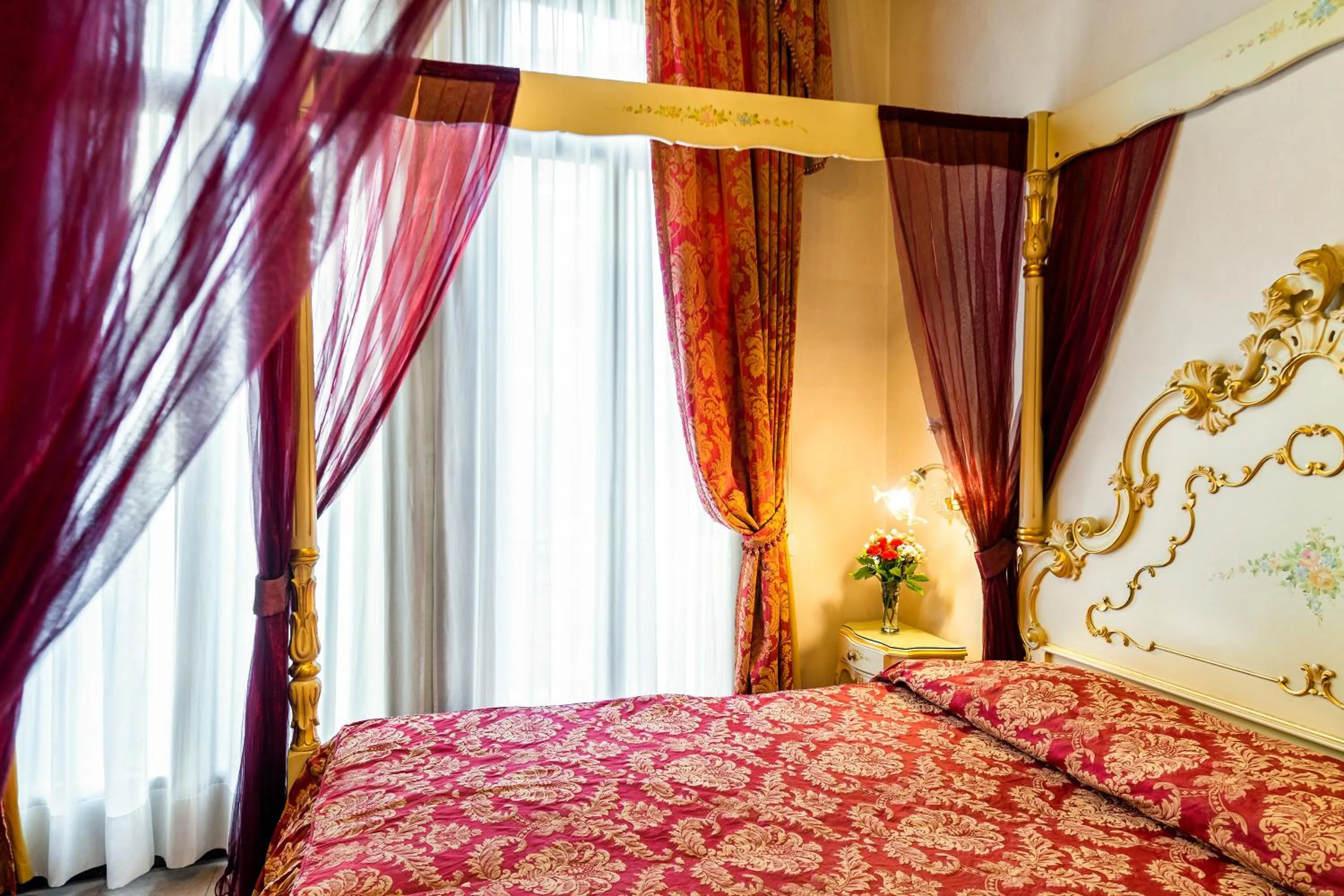 Bed in Hotel Al Vagon