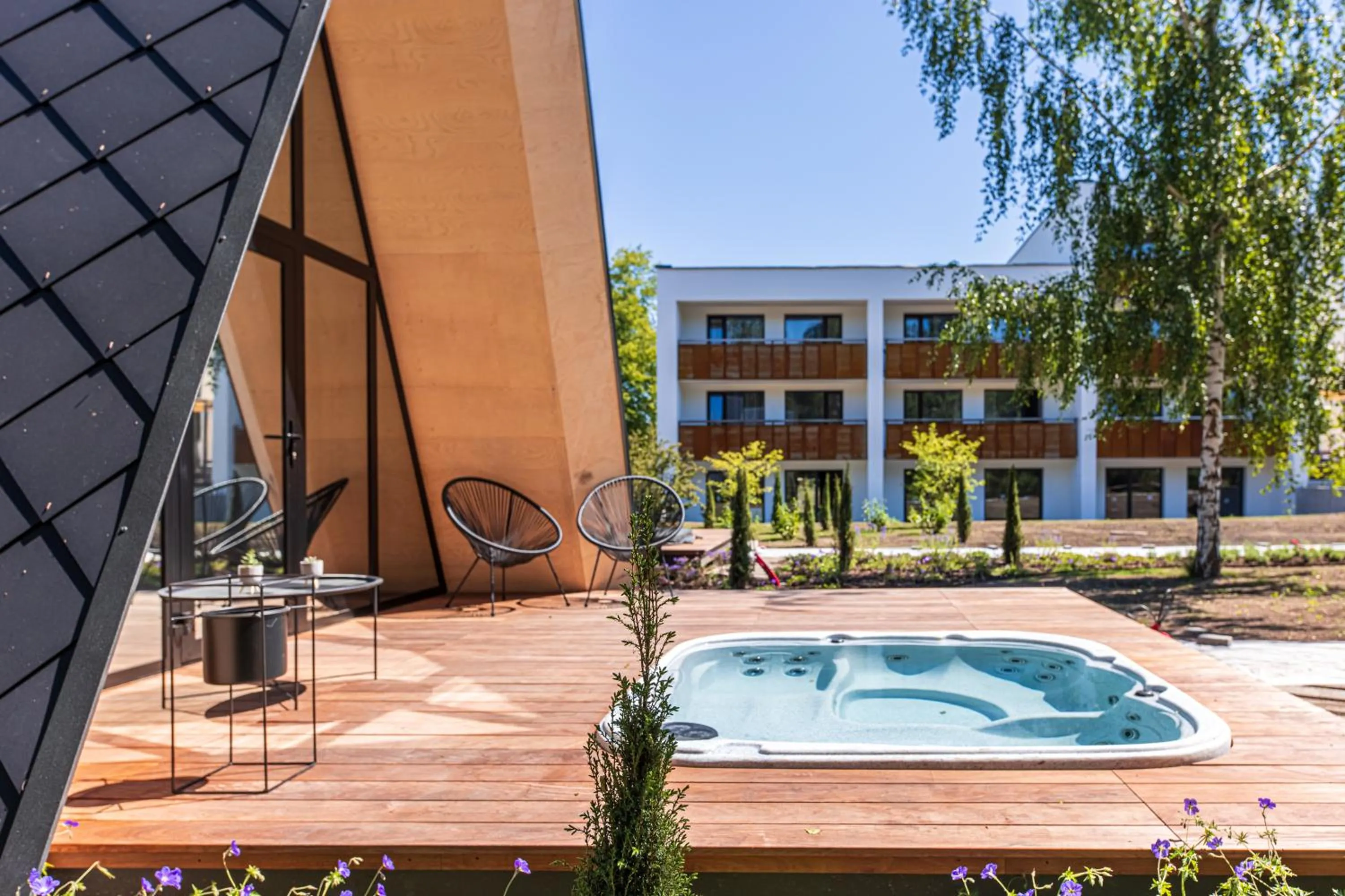 Hot Tub in Auksinės Kopos