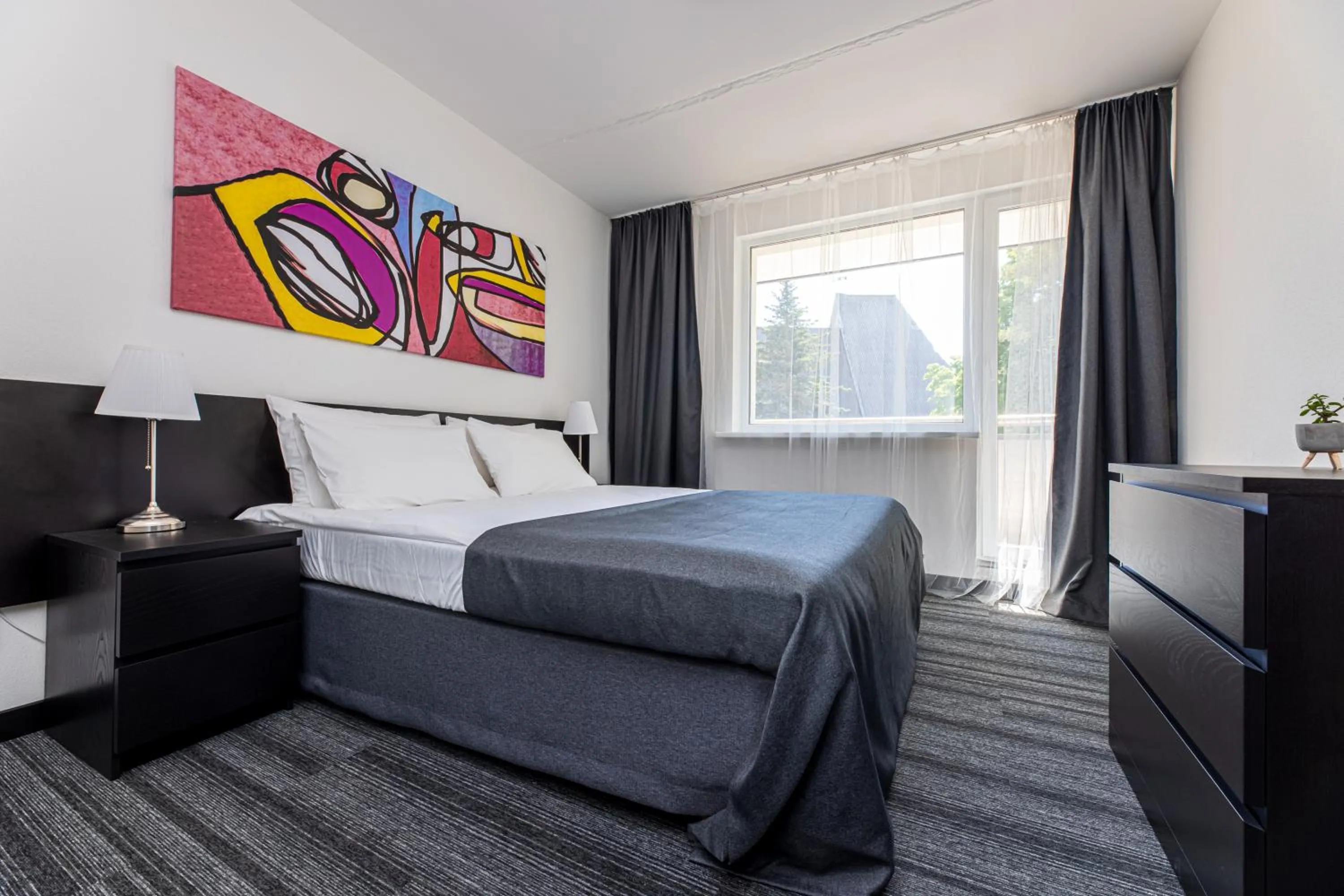 Photo of the whole room, Bed in Auksinės Kopos