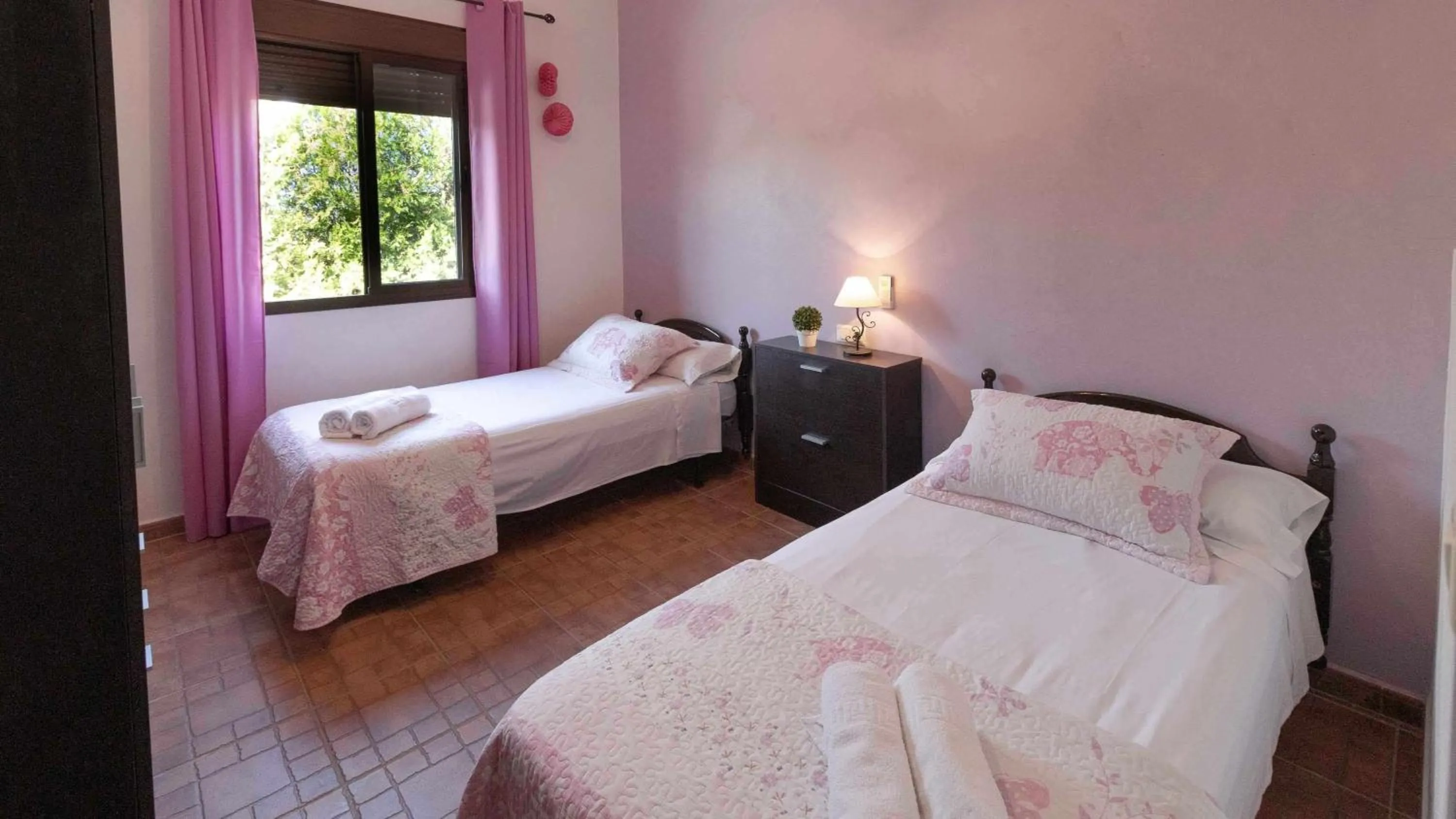 Bed in Casa Rural Villa Lucrecia