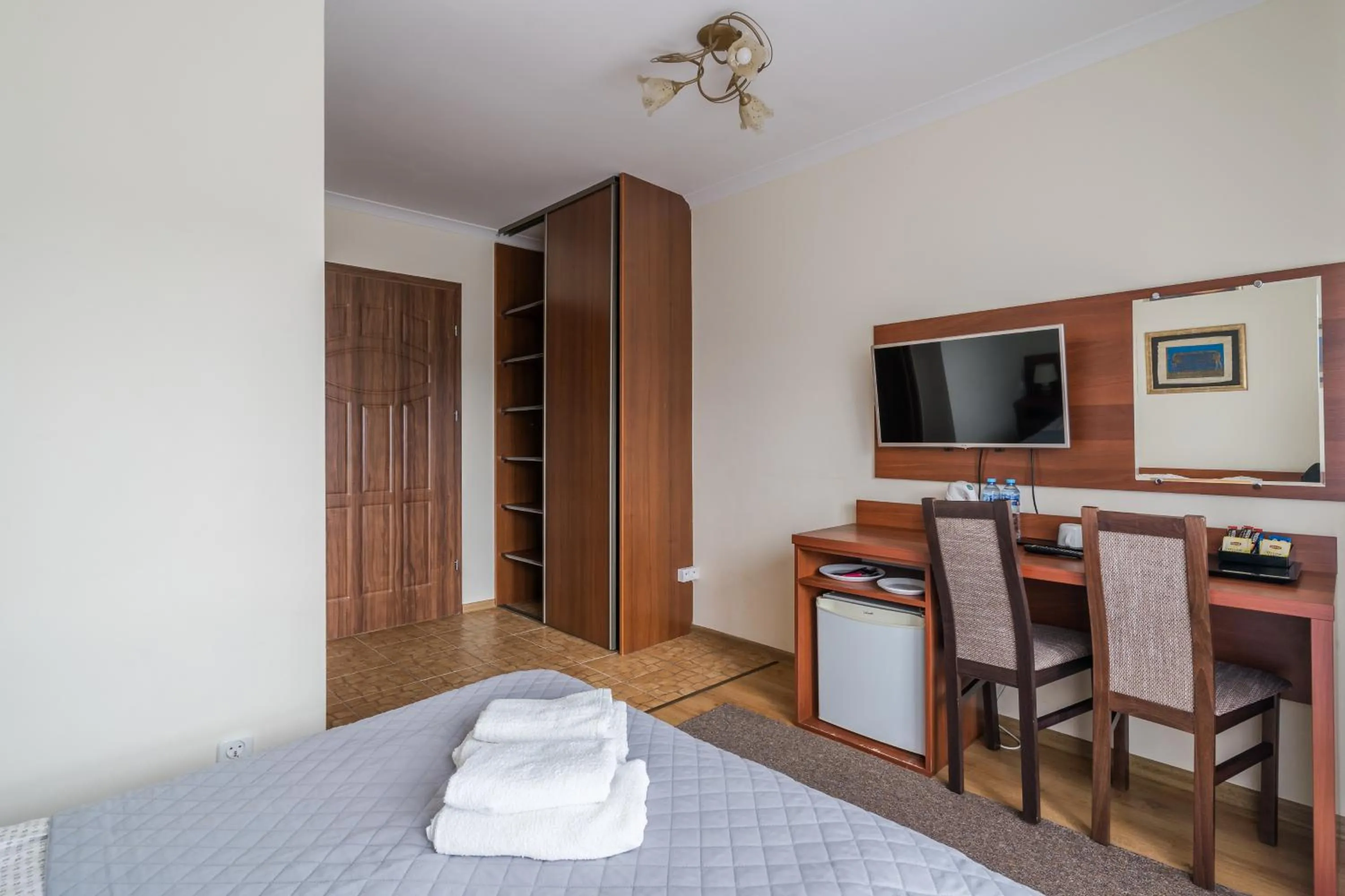 Bed in RAMZES-pokoje z balkonami,parking,Blisko do plaży Ustka