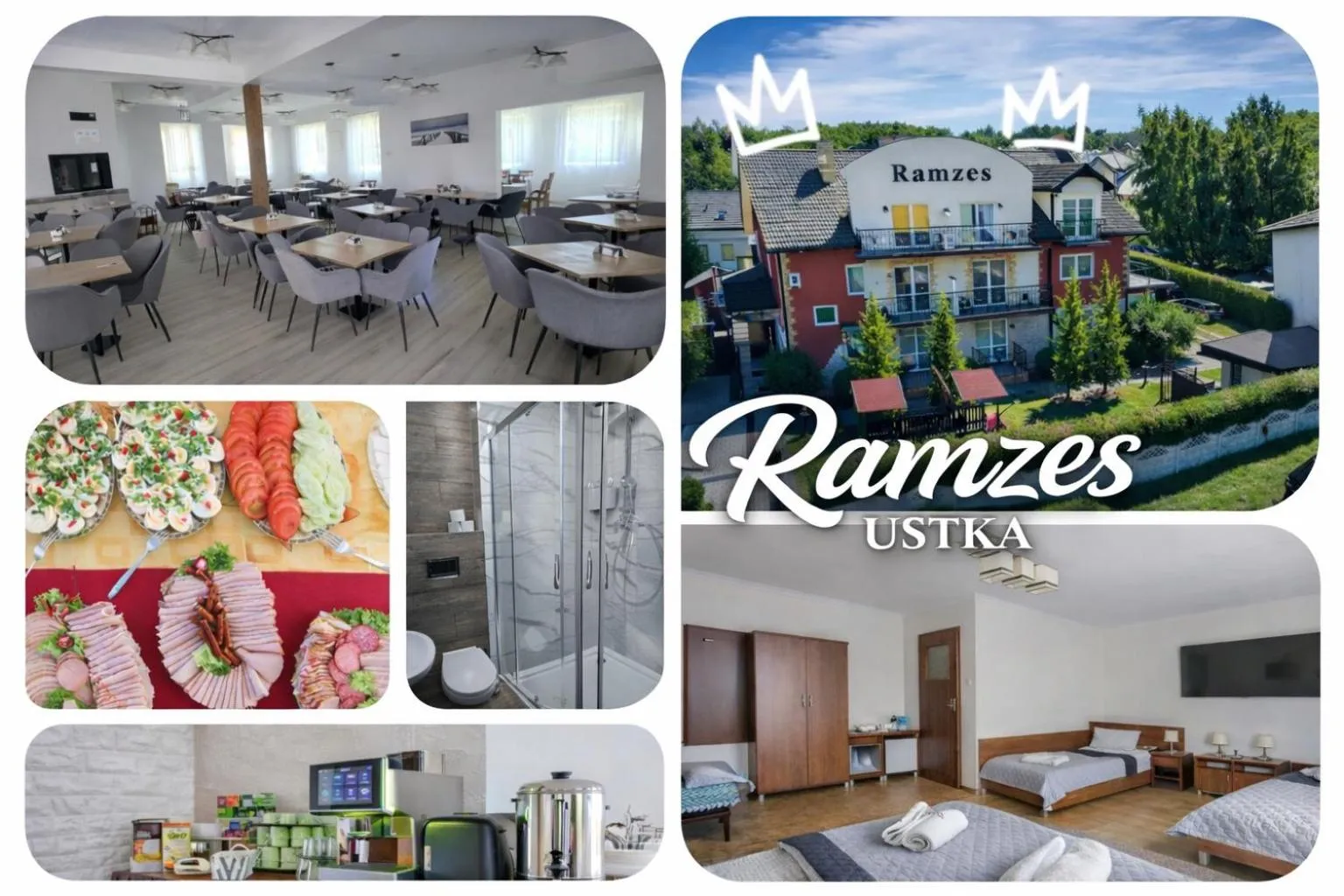 RAMZES-pokoje z balkonami,parking,Blisko do plaży Ustka