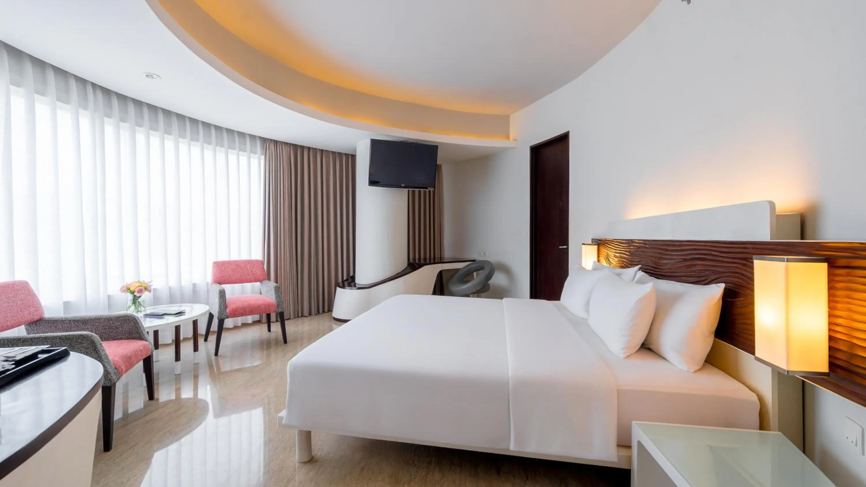 Bedroom, Bed in Sensa Hotel Bandung