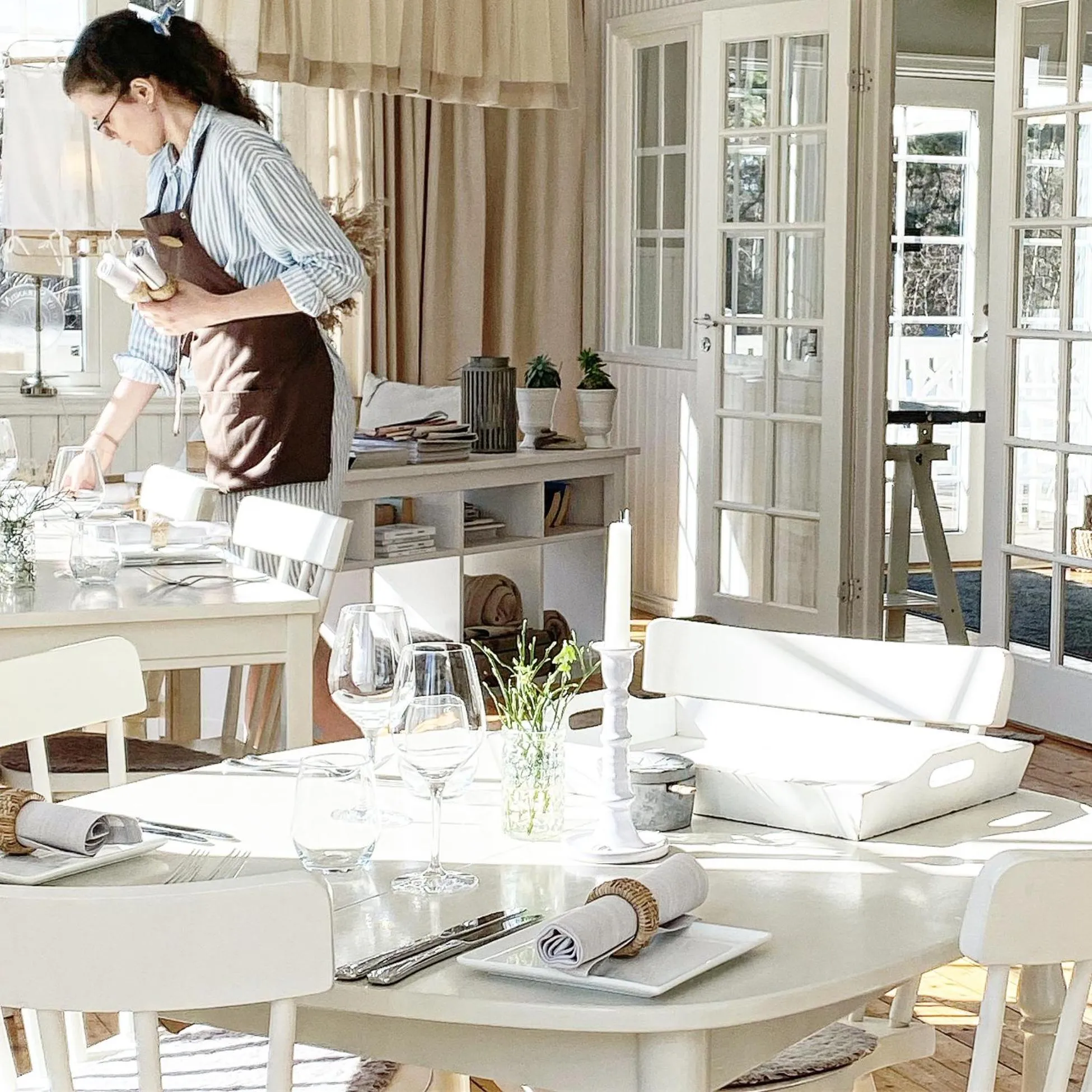Dining area in Eco by StrandNära