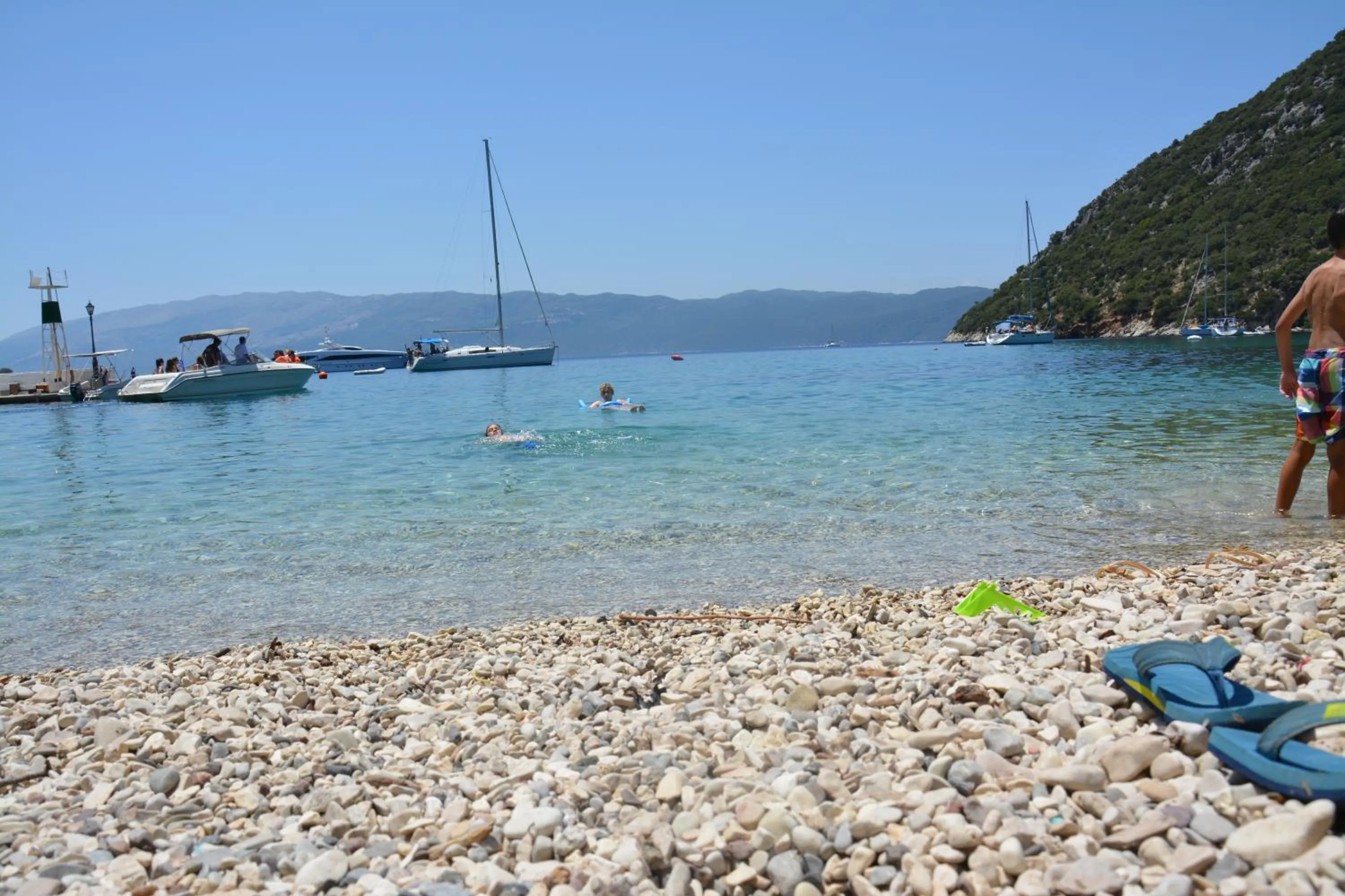 Beach in Aristotelis Apartments