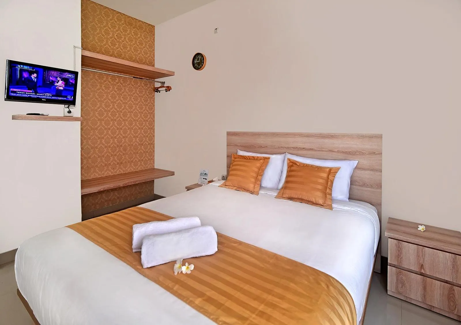 Bed in Wika Bali Beach House