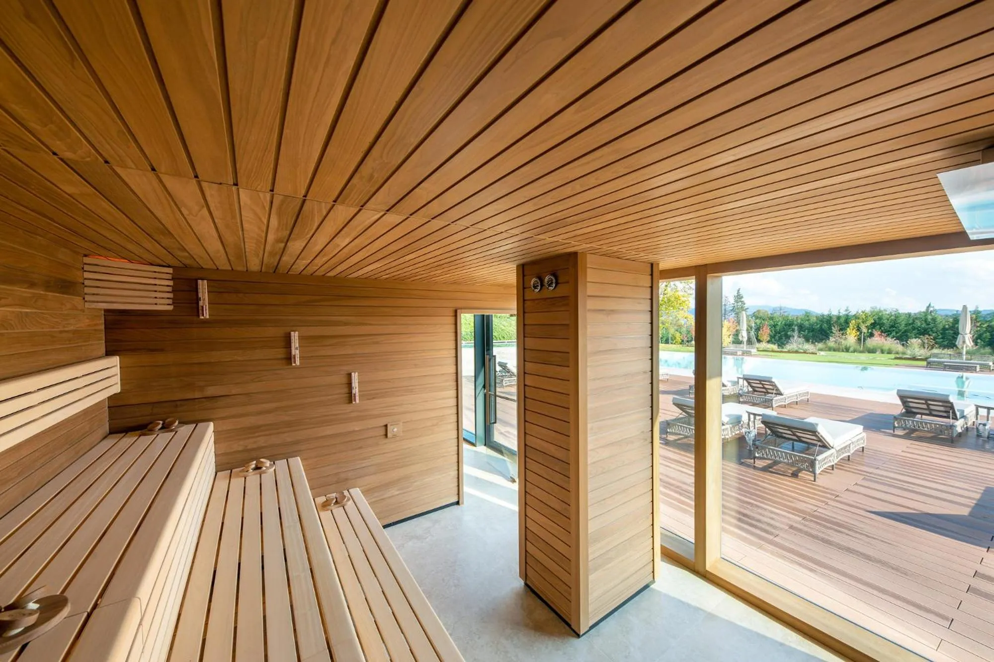 Sauna in Relais & Spa Castello di Casiglio