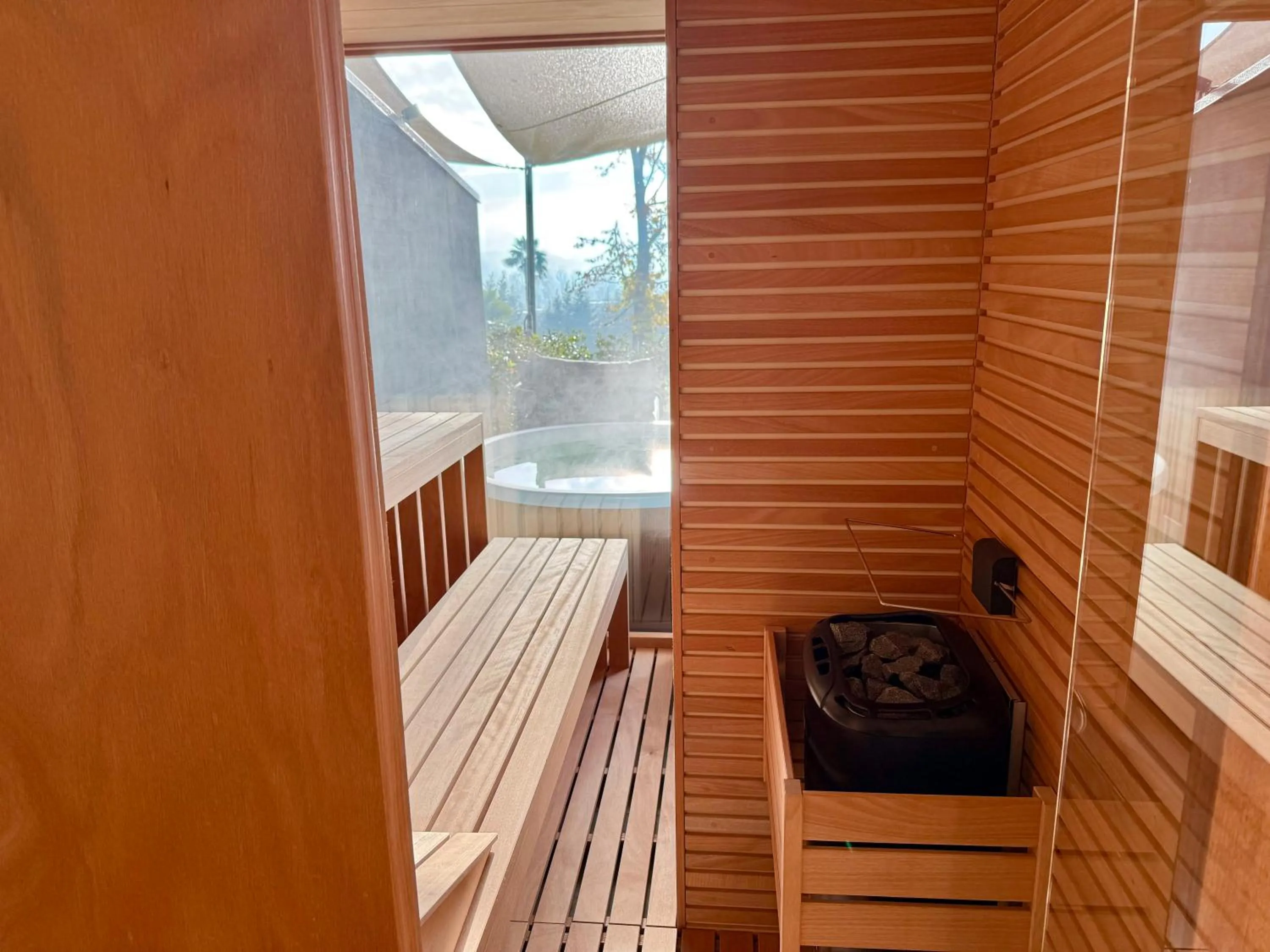 Sauna in Relais & Spa Castello di Casiglio