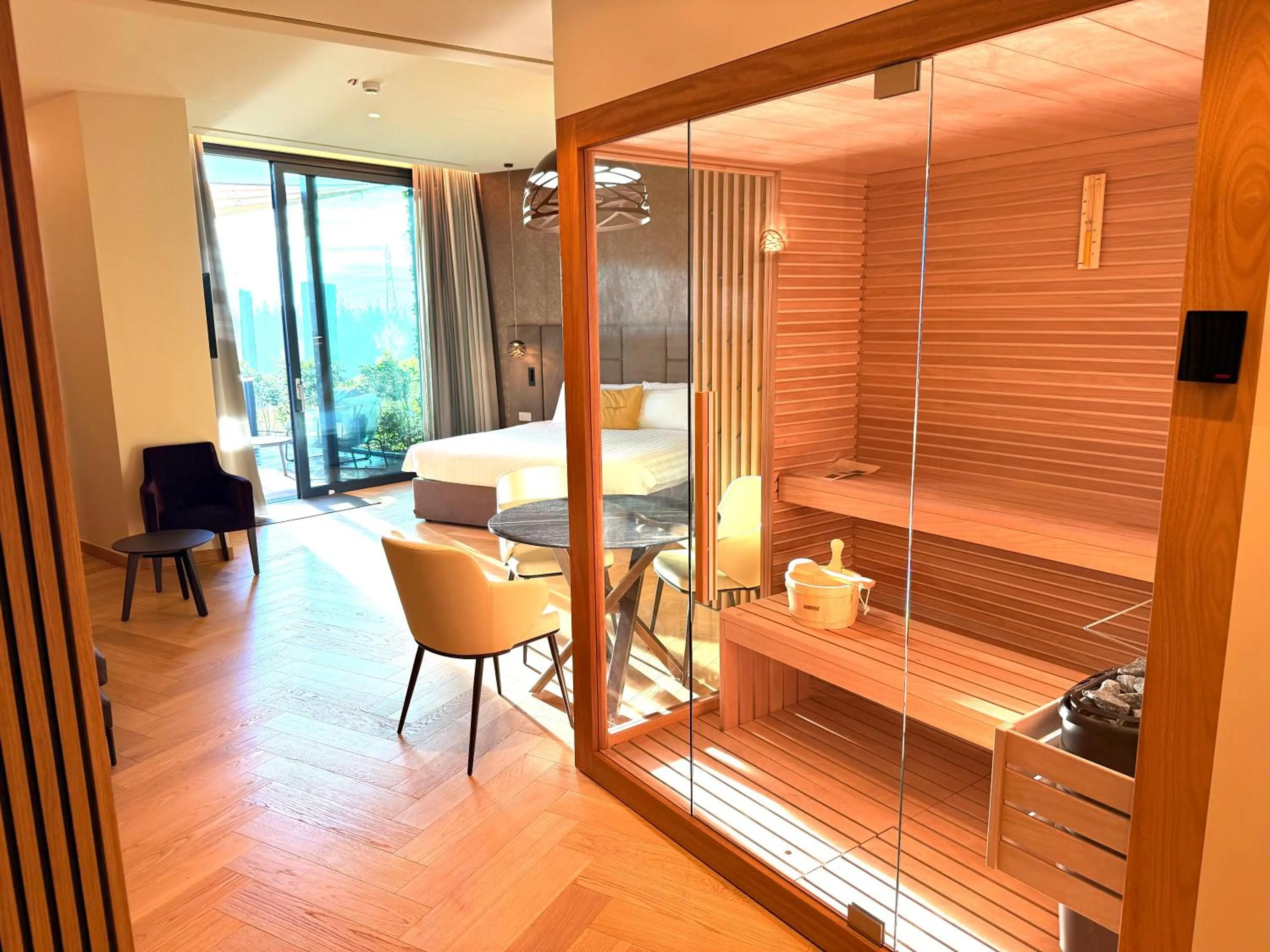 Sauna in Relais & Spa Castello di Casiglio