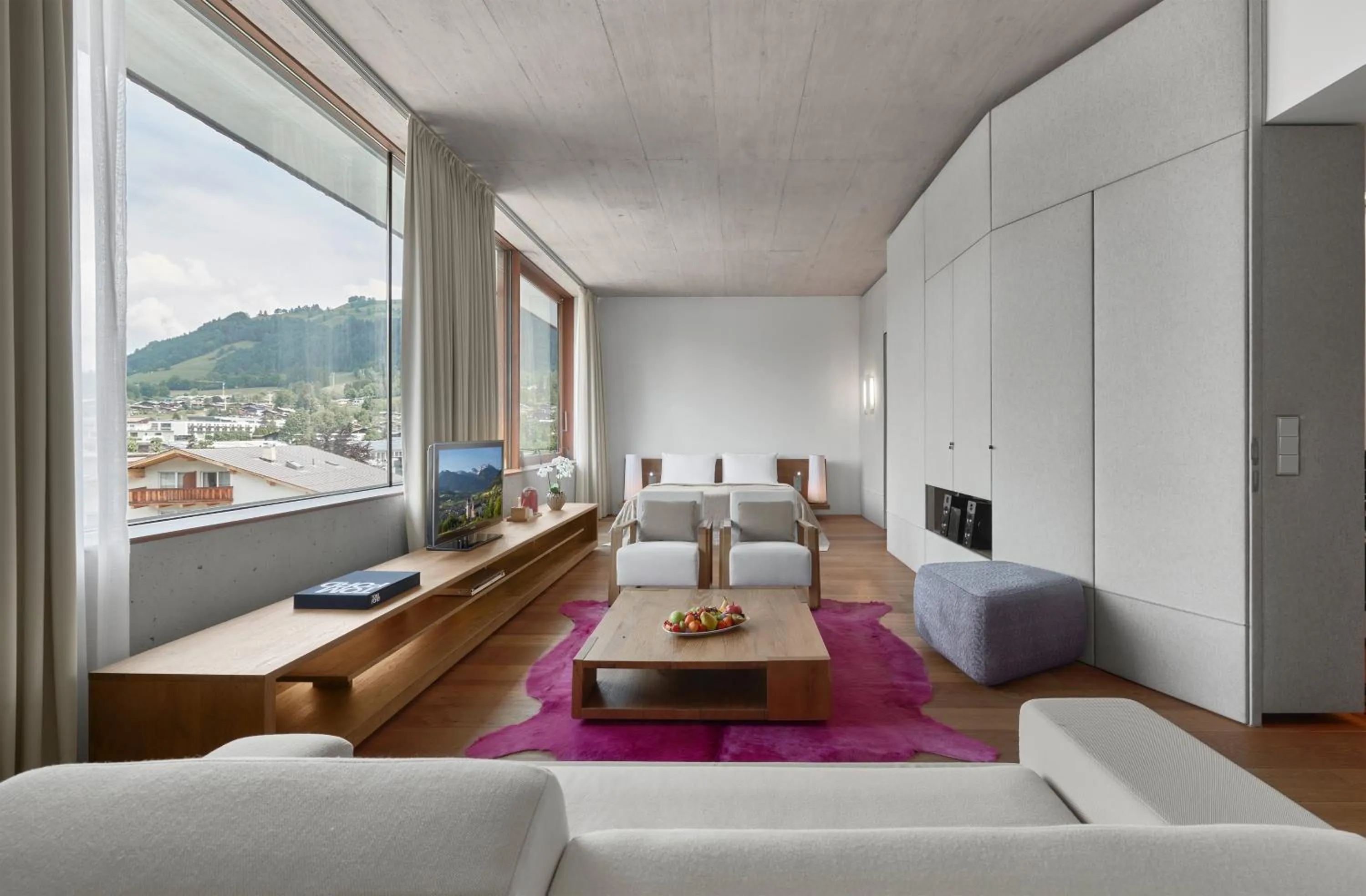 TV and multimedia, Bed in Schwarzer Adler Kitzbühel - Adults Only