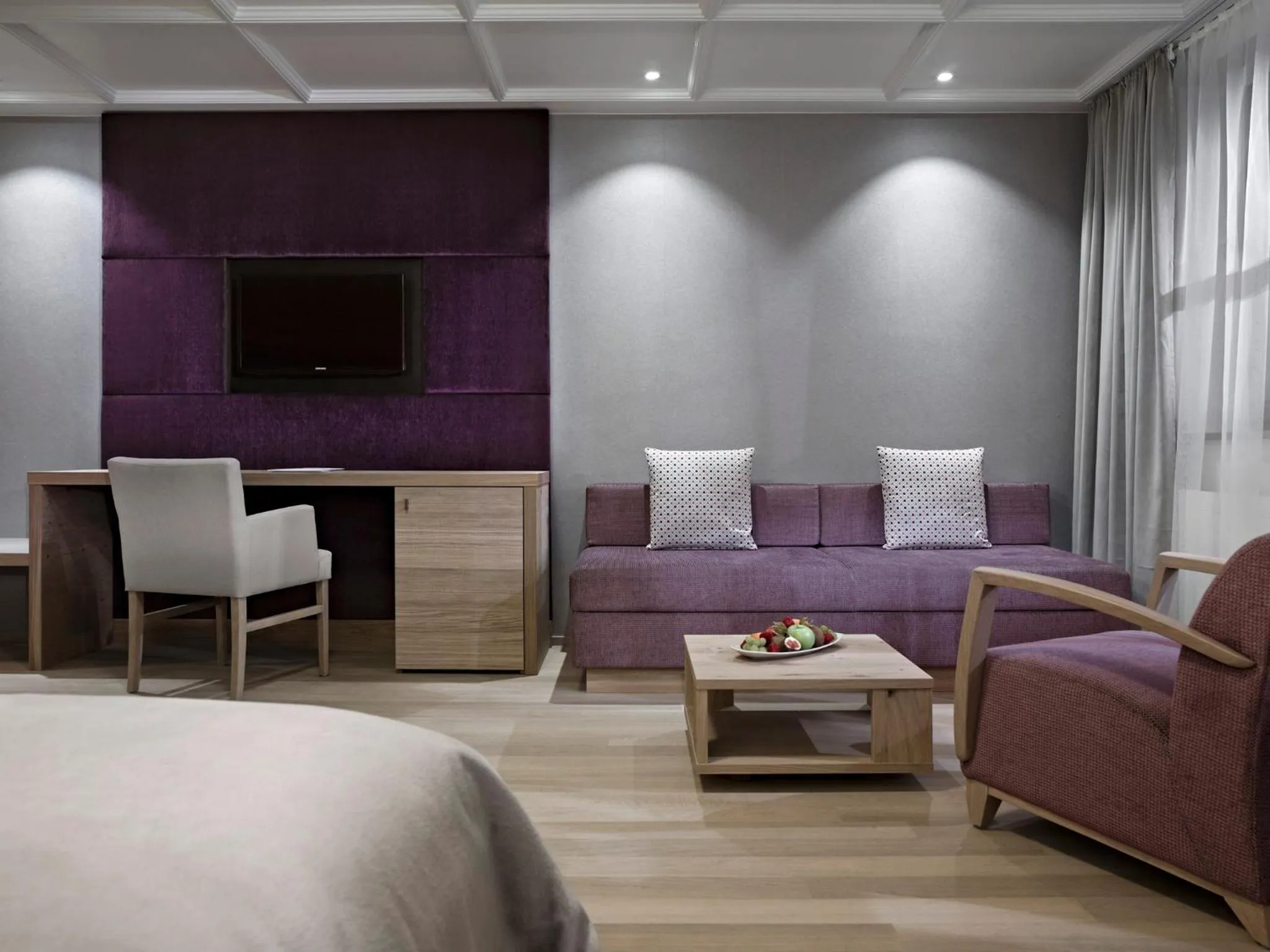 Seating area, Bed in Schwarzer Adler Kitzbühel - Adults Only