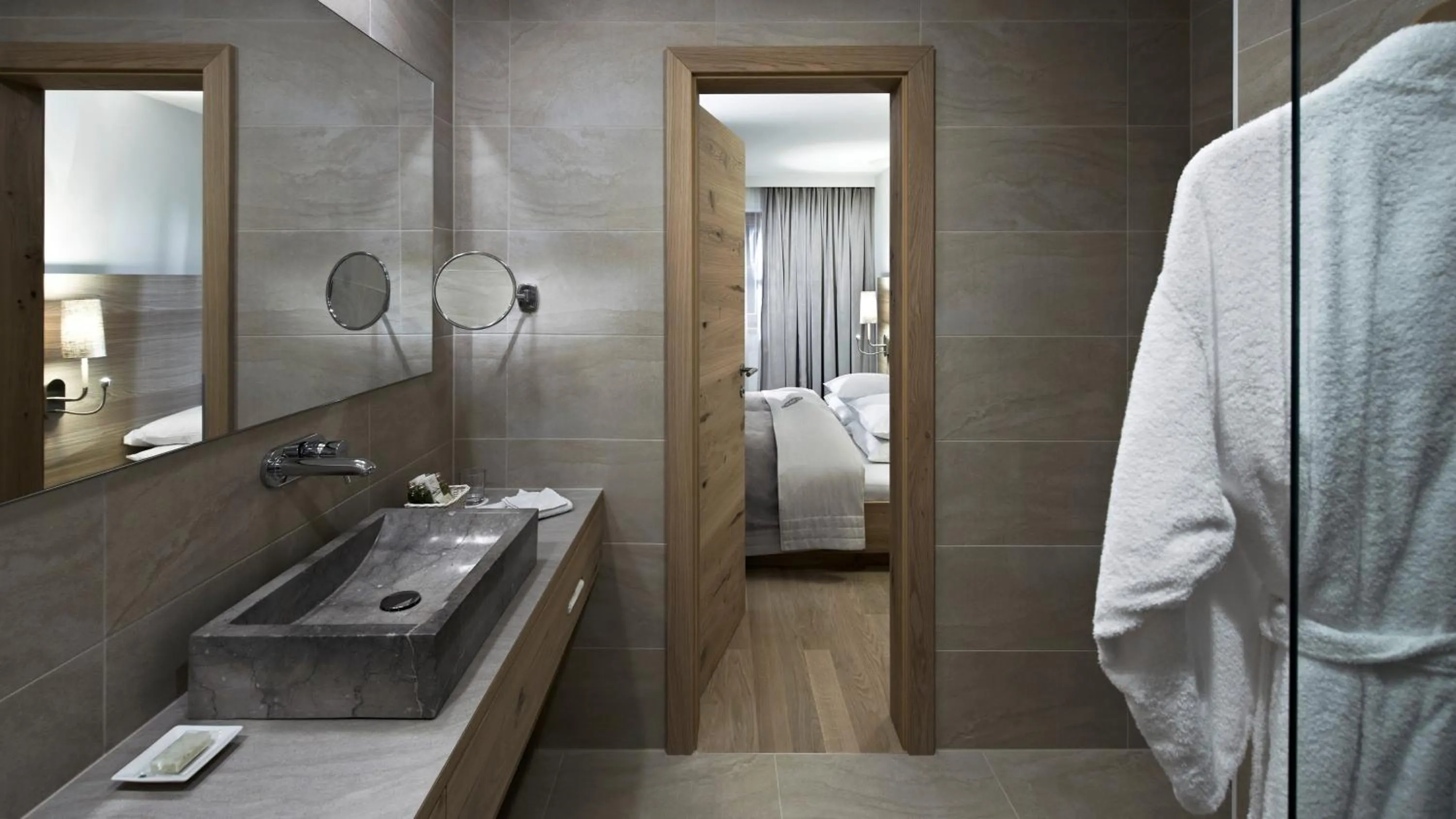 Bathroom in Schwarzer Adler Kitzbühel - Adults Only