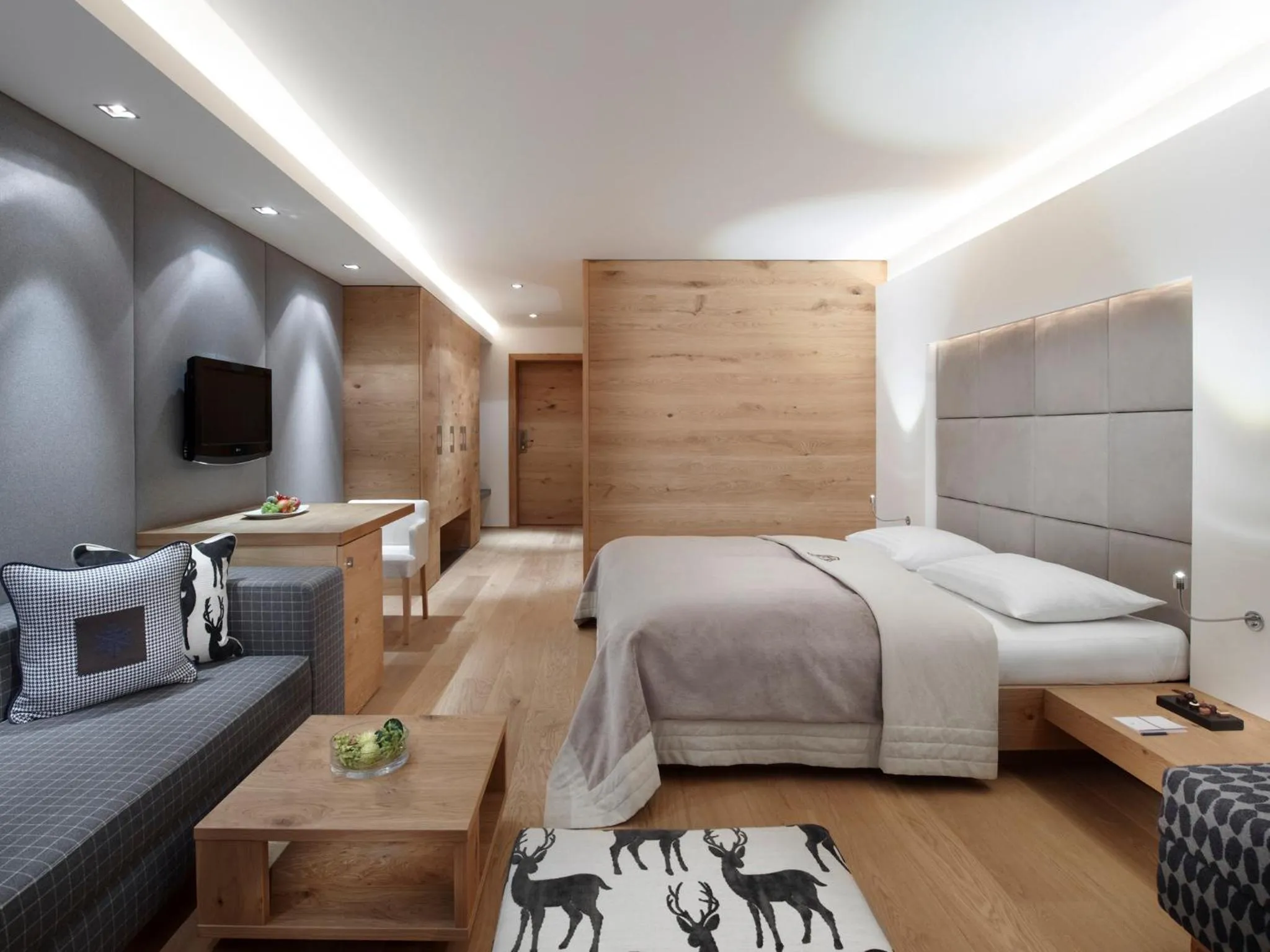 Bed in Schwarzer Adler Kitzbühel - Adults Only