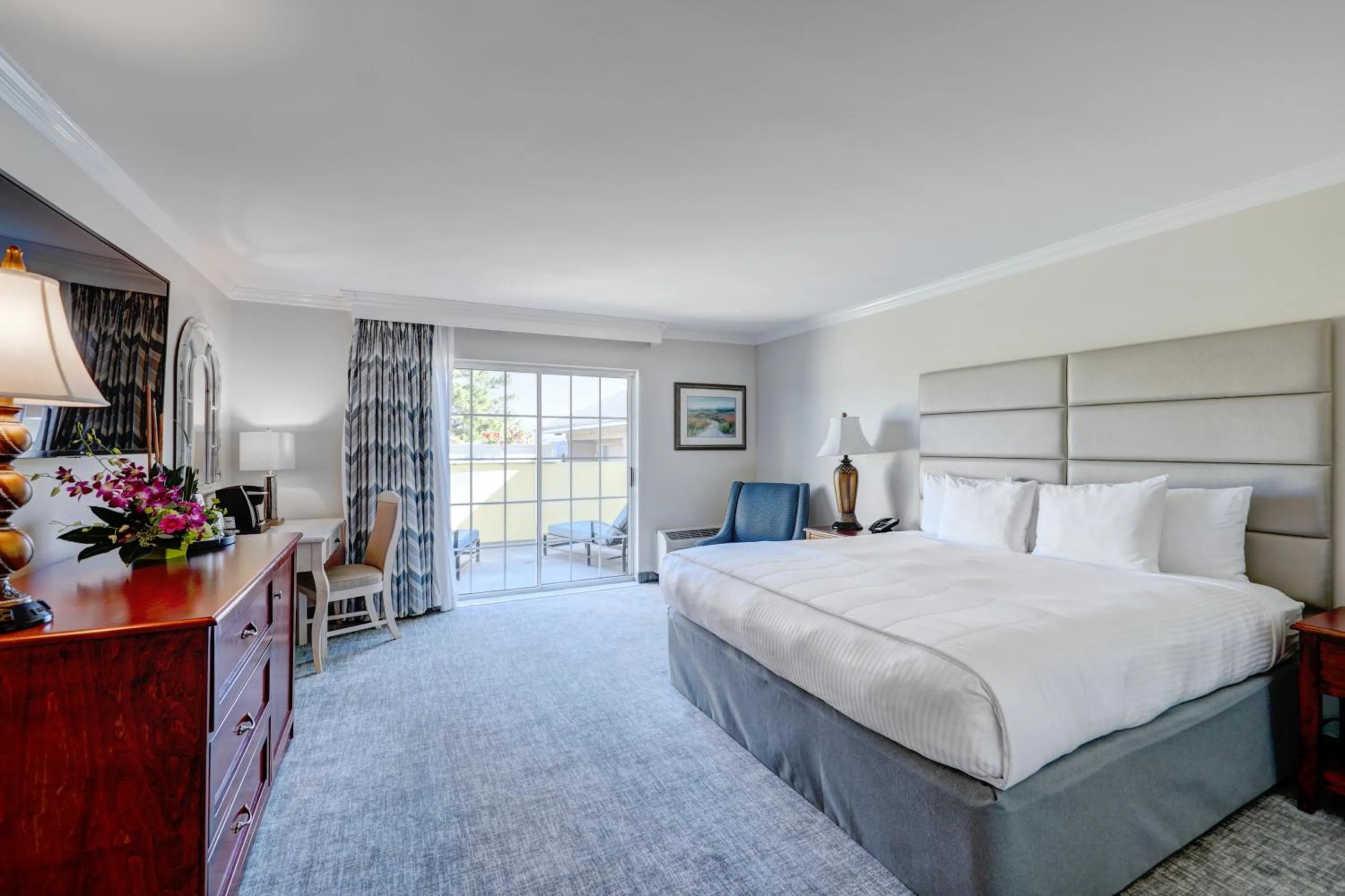 Balcony/Terrace, Bed in Hotel Rehoboth