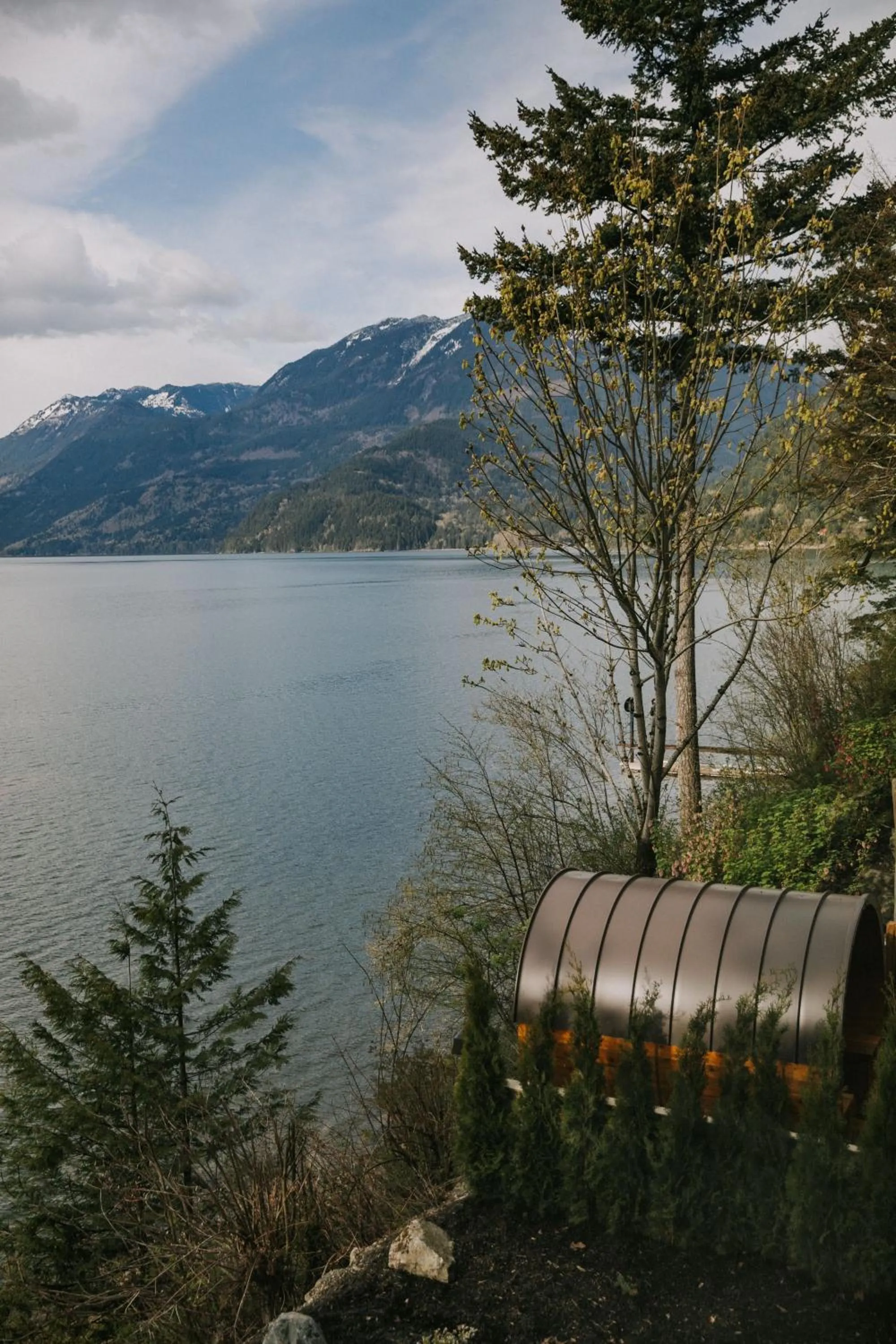 Sauna in The Lodge on Harrison Lake