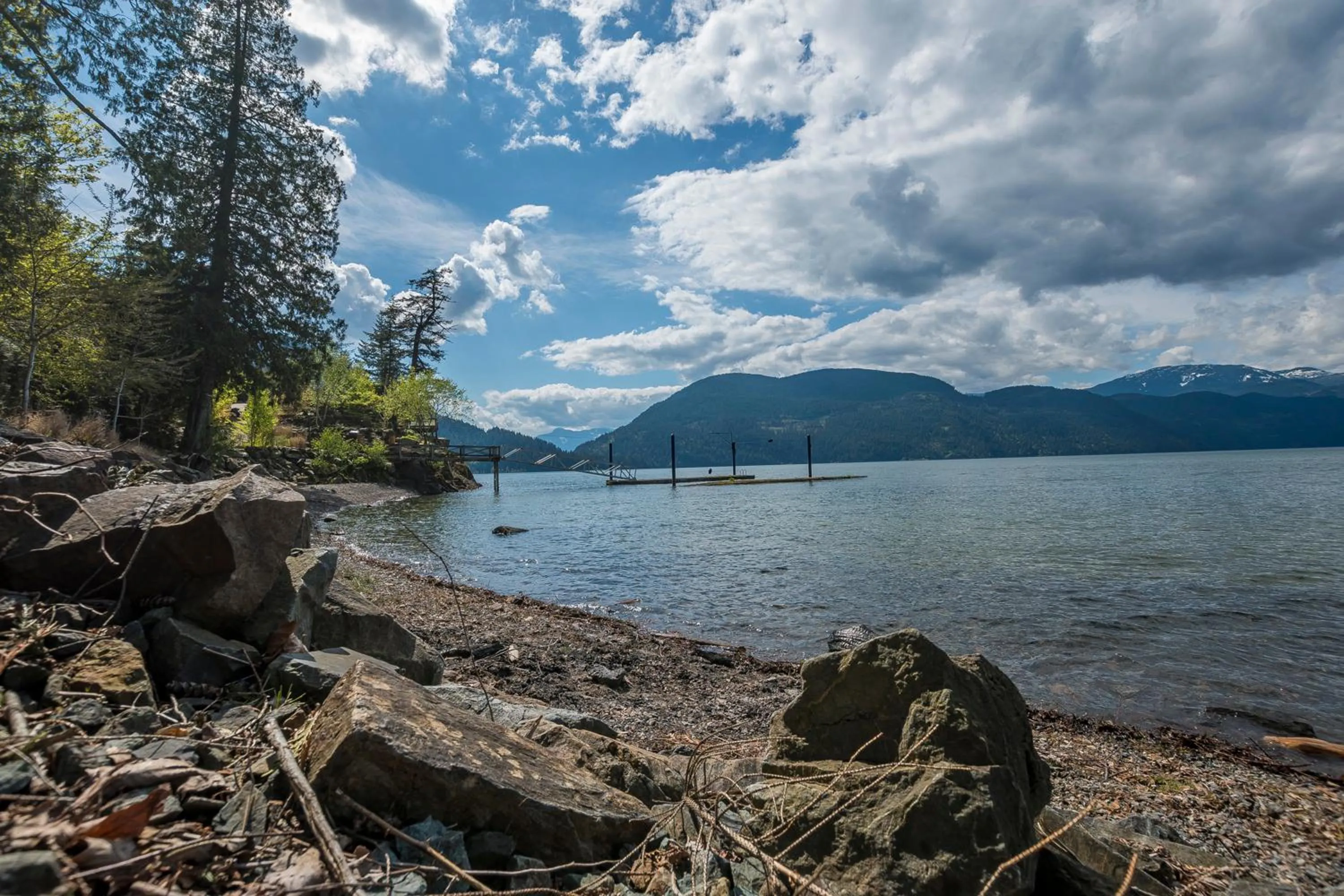 Beach in The Lodge on Harrison Lake