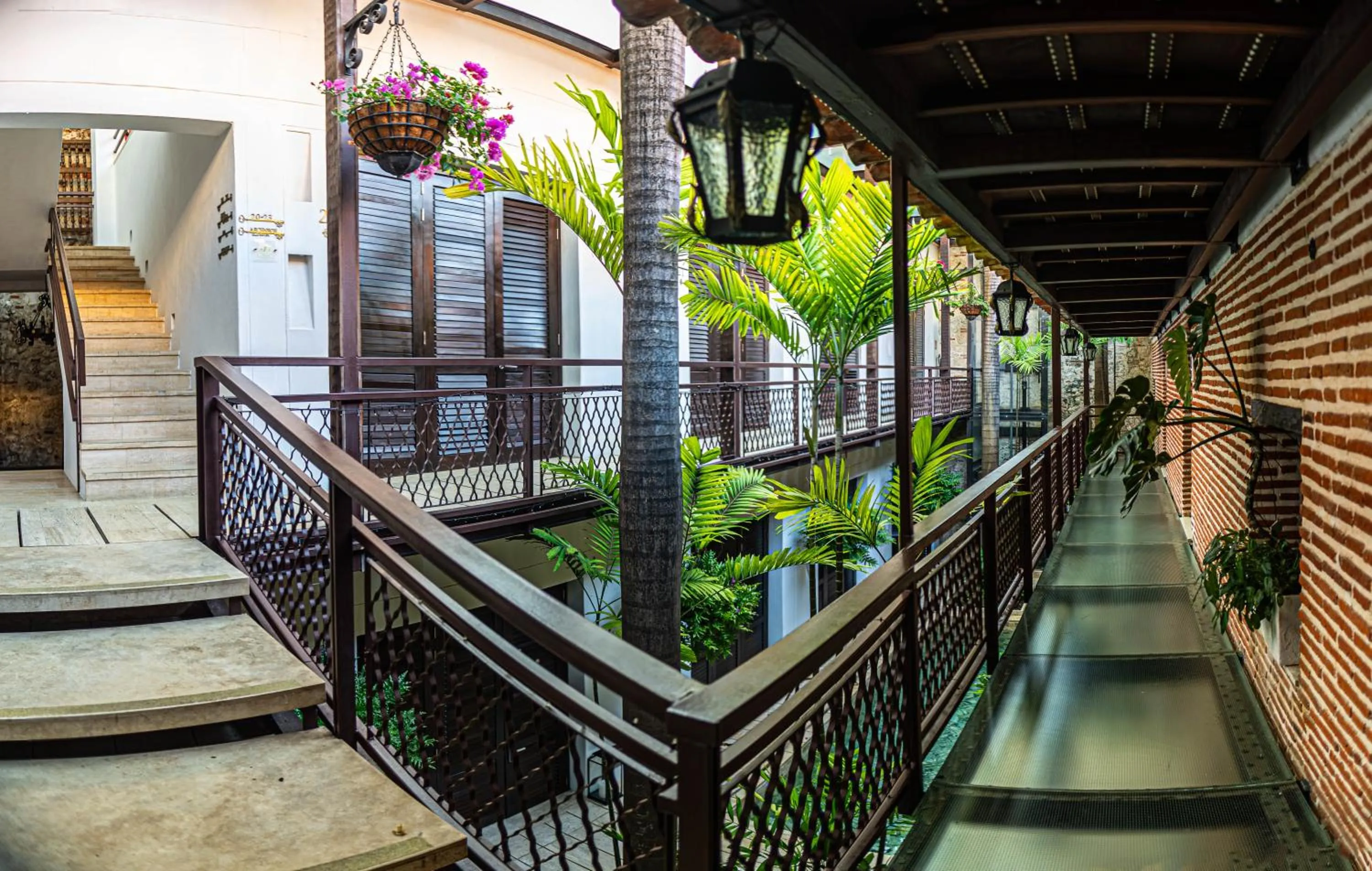 Garden in Hotel Capellán de Getsemaní