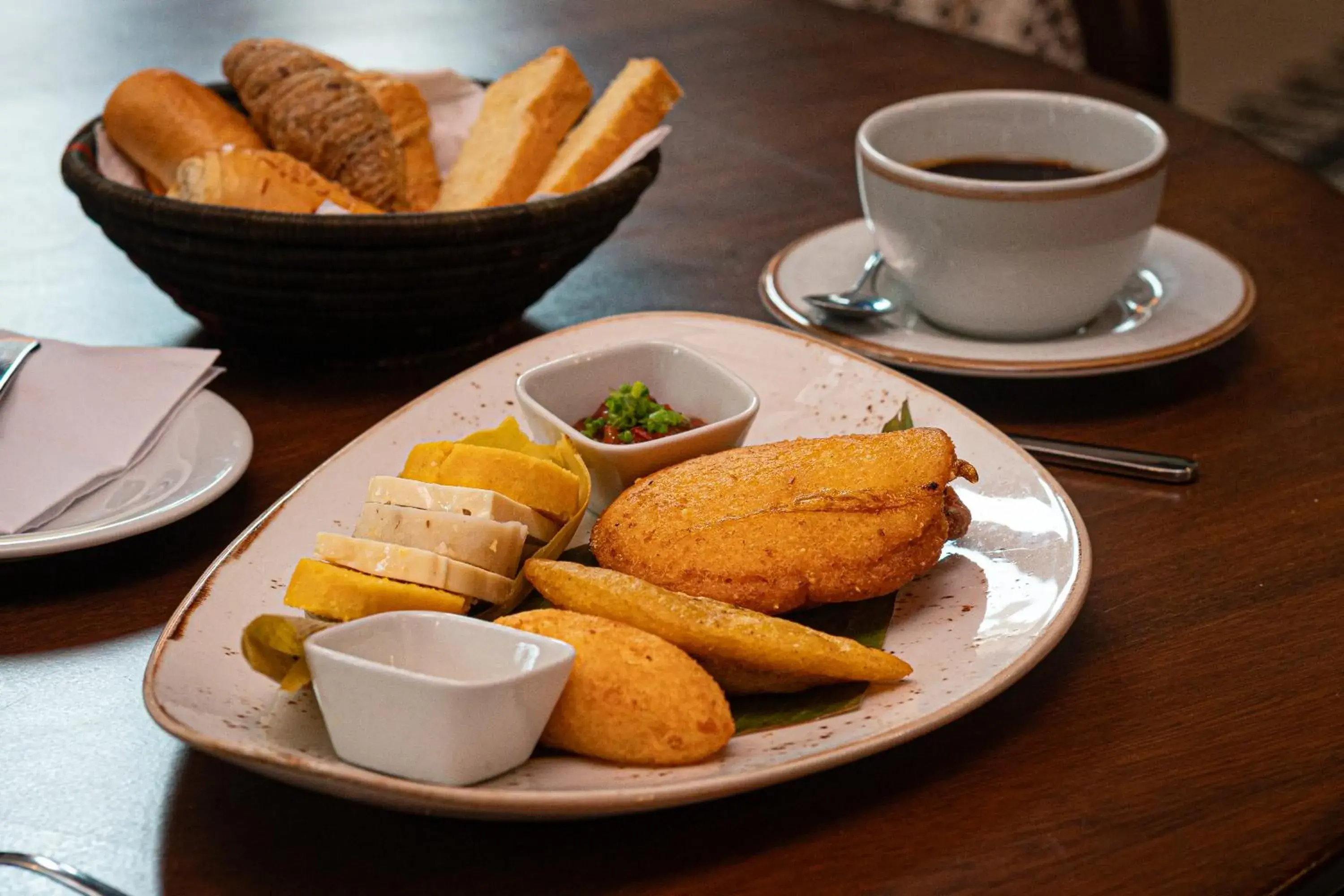 Food and drinks in Hotel Capellán de Getsemaní Food and drinks in Hotel Capellán de Getsemaní