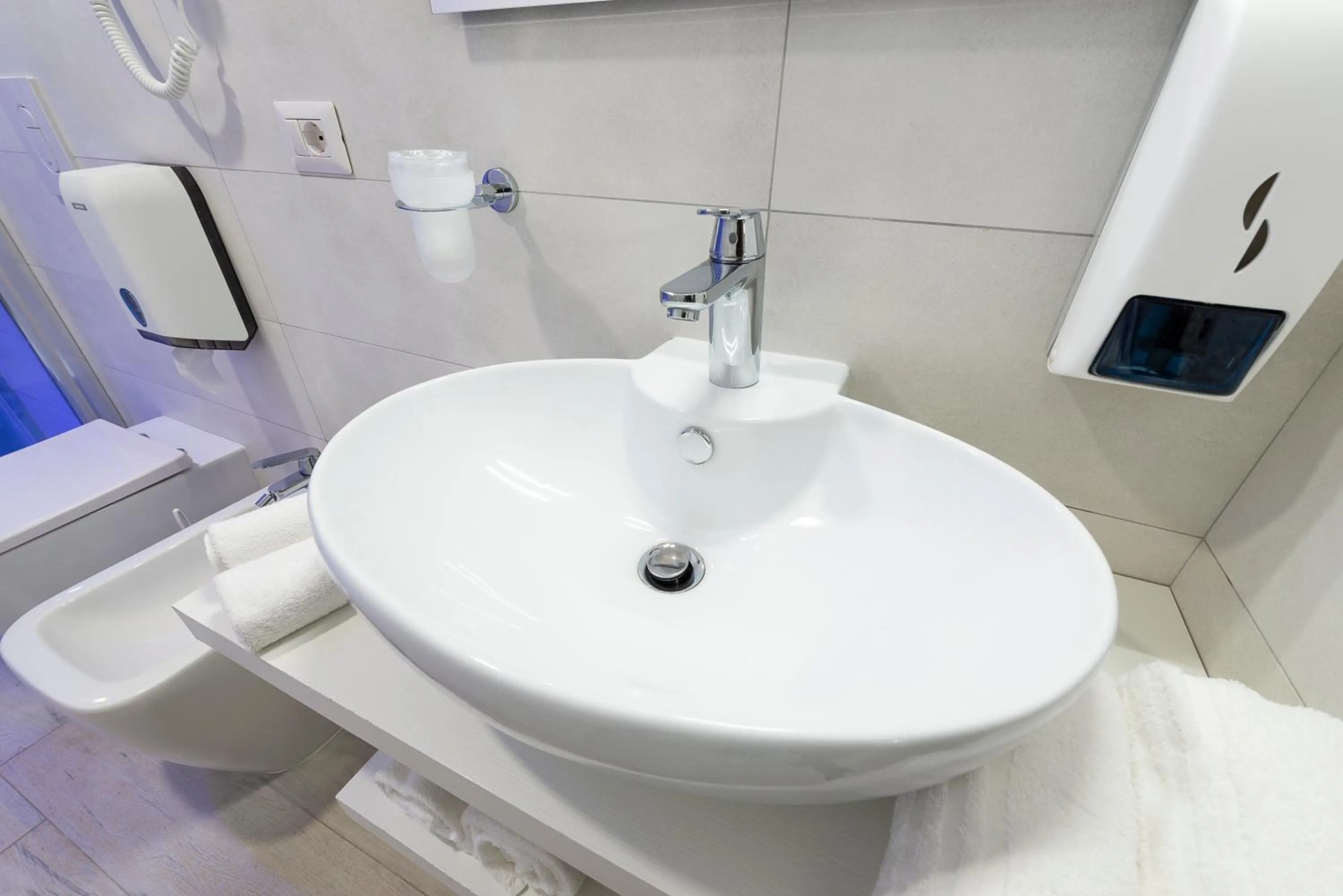 Bathroom in Park Hotel Valle Clavia
