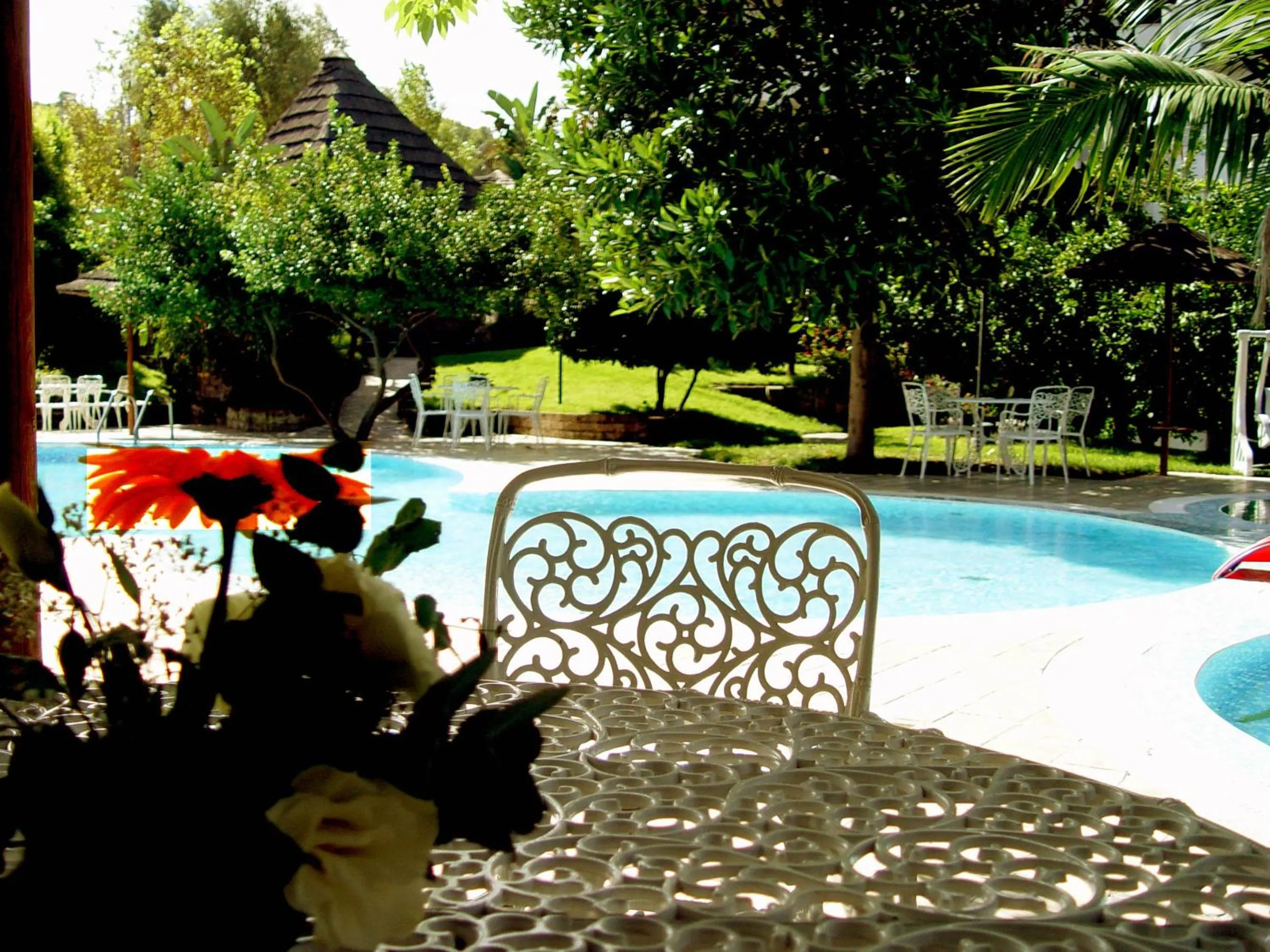 Swimming pool in Park Hotel Valle Clavia