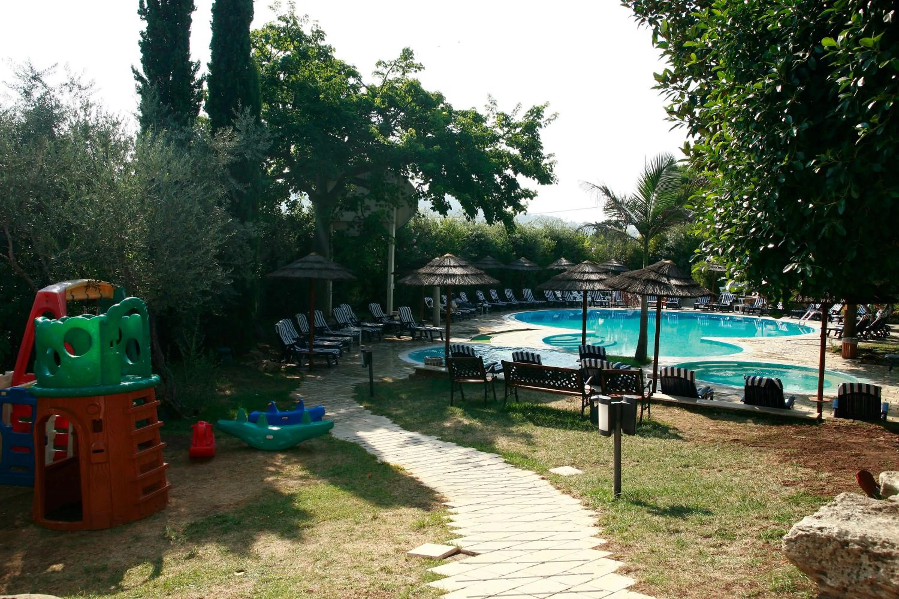 Swimming pool in Park Hotel Valle Clavia