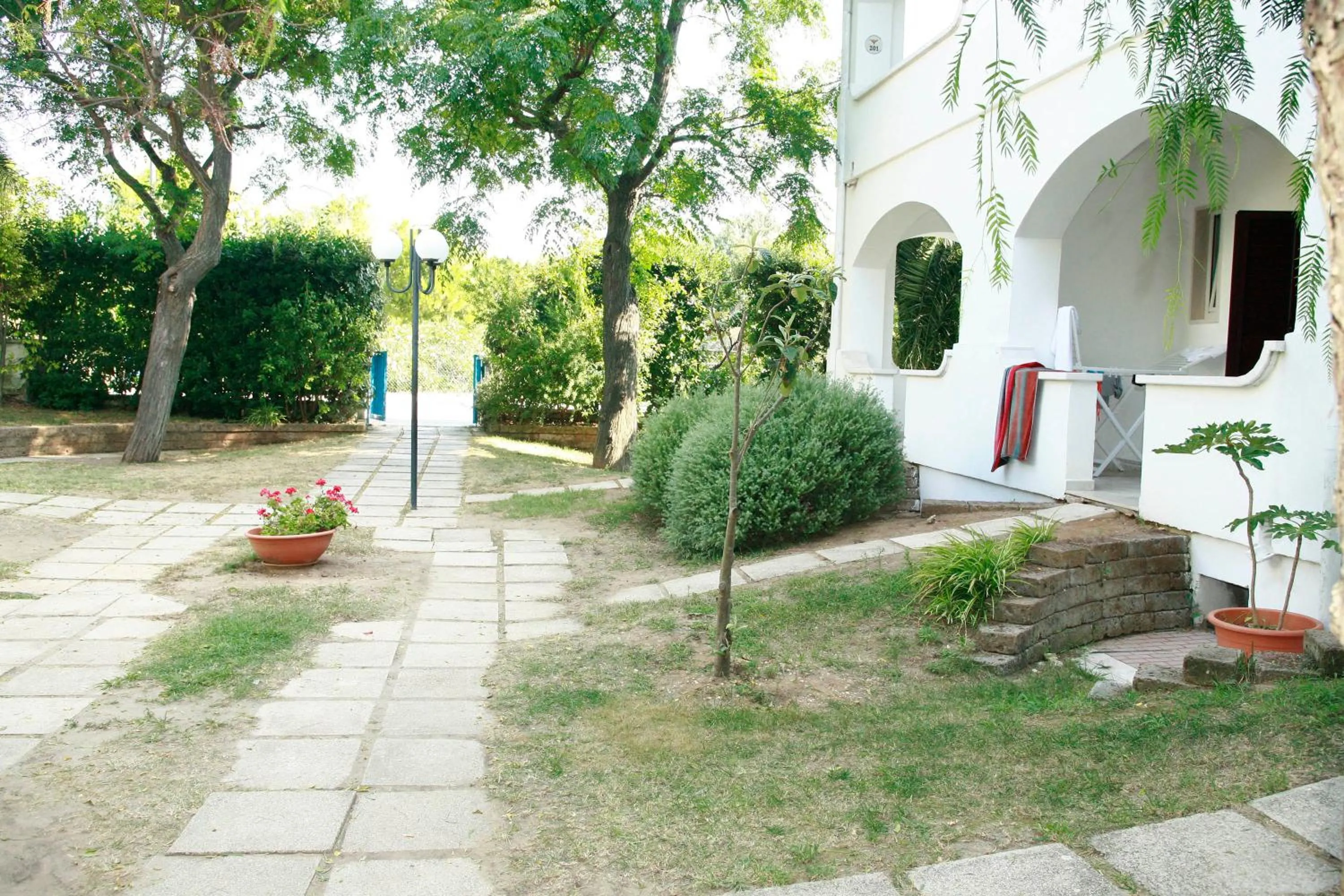 Garden view in Park Hotel Valle Clavia