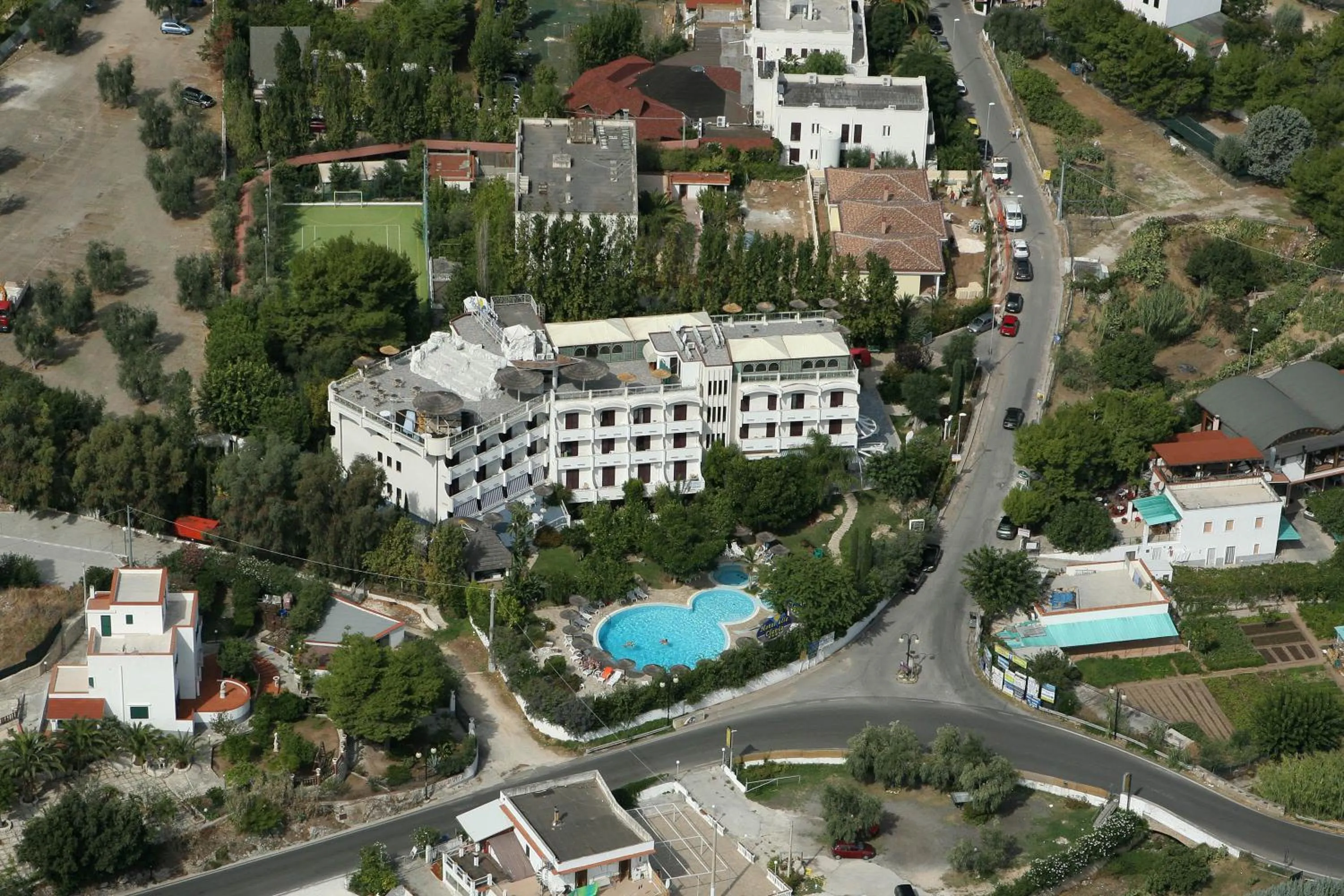 Bird's eye view in Park Hotel Valle Clavia