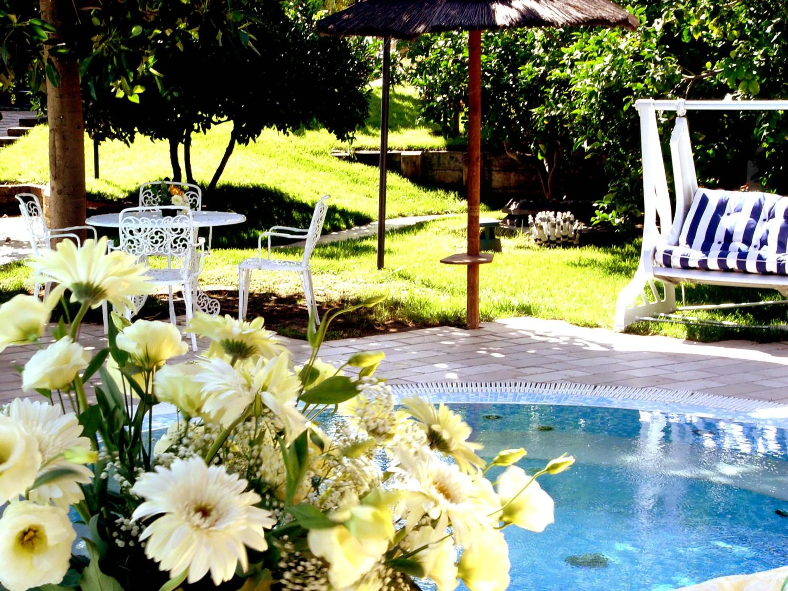 Swimming pool in Park Hotel Valle Clavia