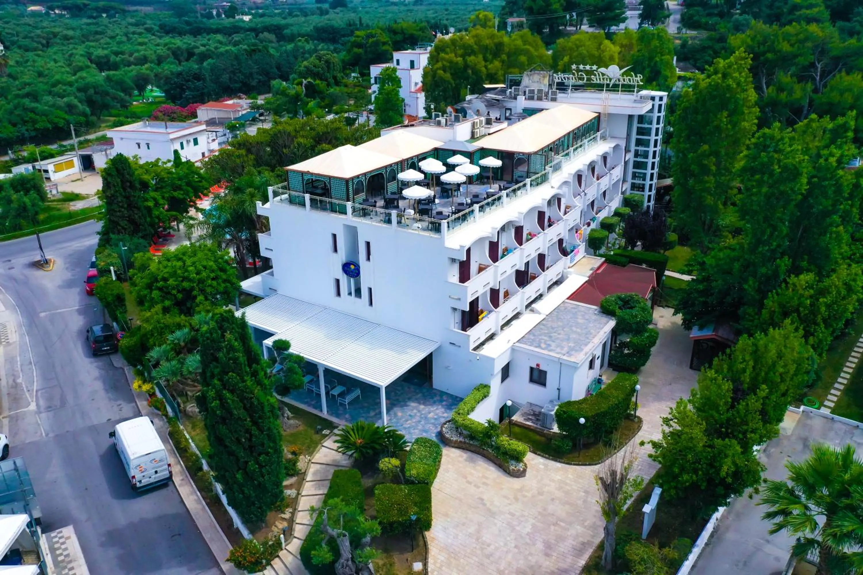 Bird's eye view in Park Hotel Valle Clavia